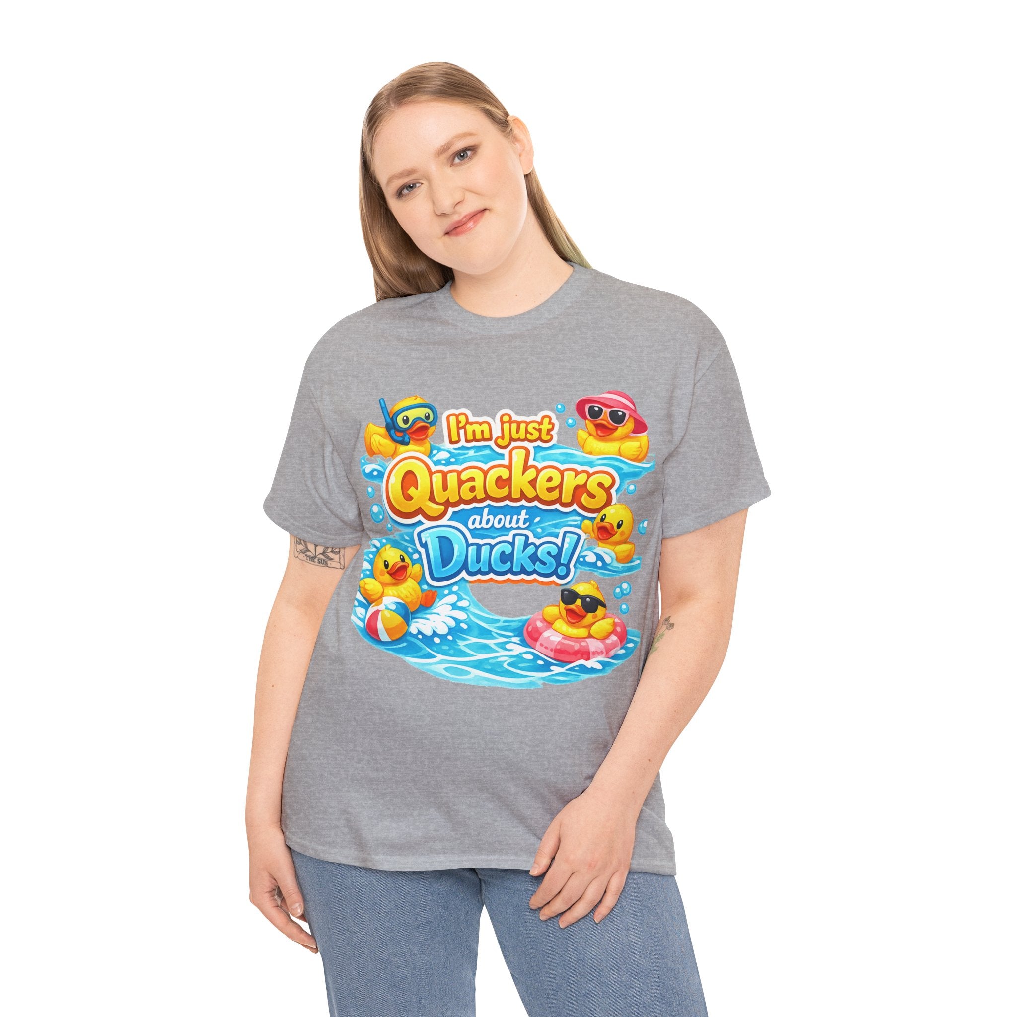 I'm Just Quackers About Ducks! Cute Rubber Duck Pool Tee