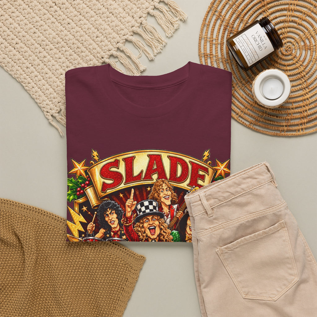 Slade it's Christmas Unisex Heavy Cotton Tee