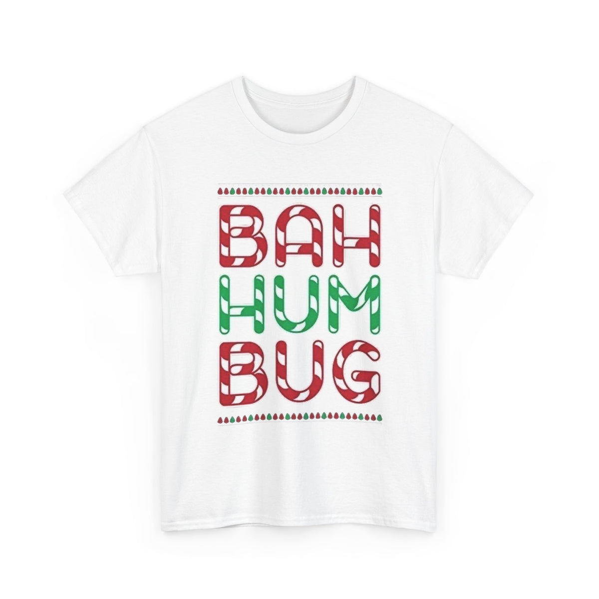 Bah Humbug Christmas Cotton T-Shirt