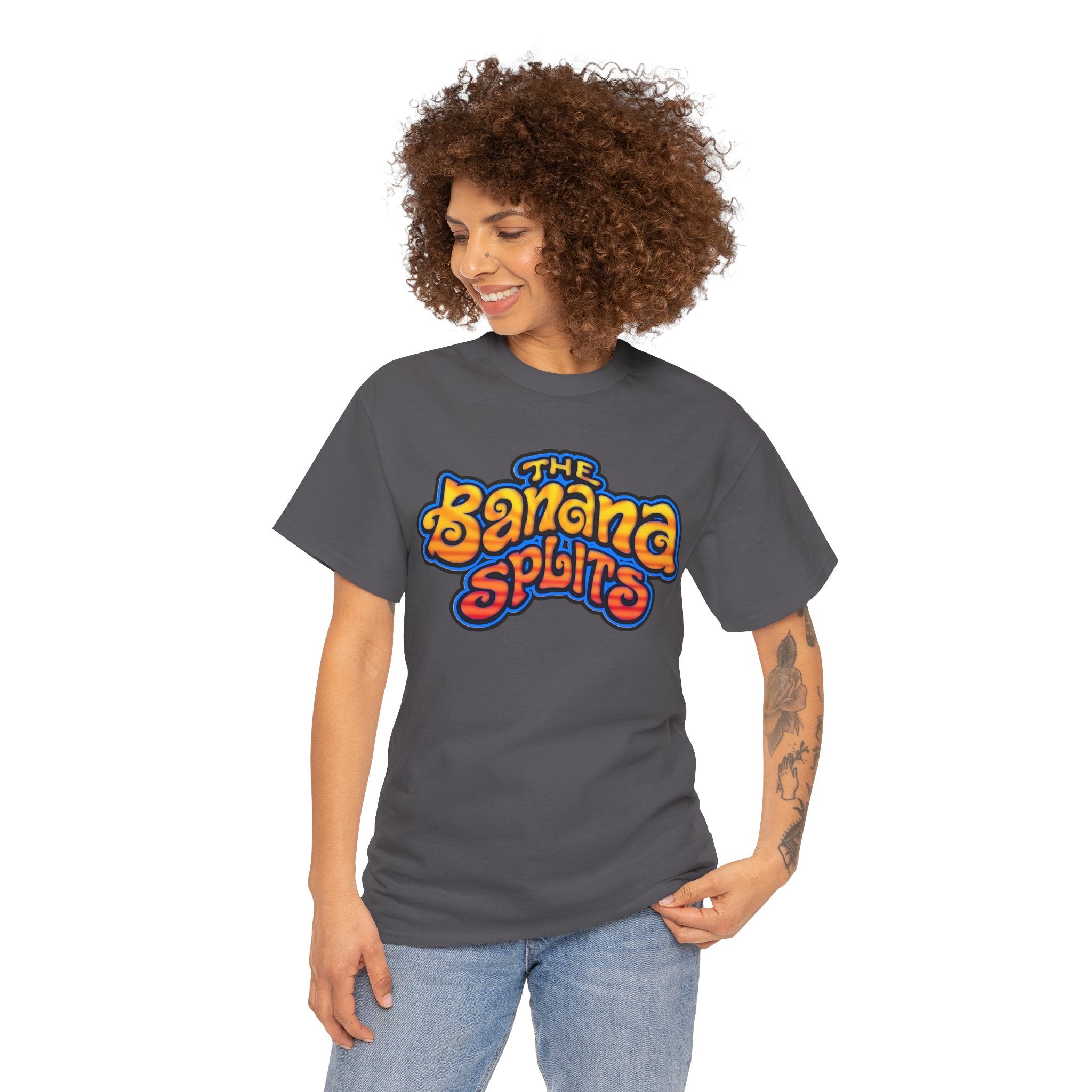 Banana Splits Logo Tee — Retro 70s Kids TV Graphic T-Shirt