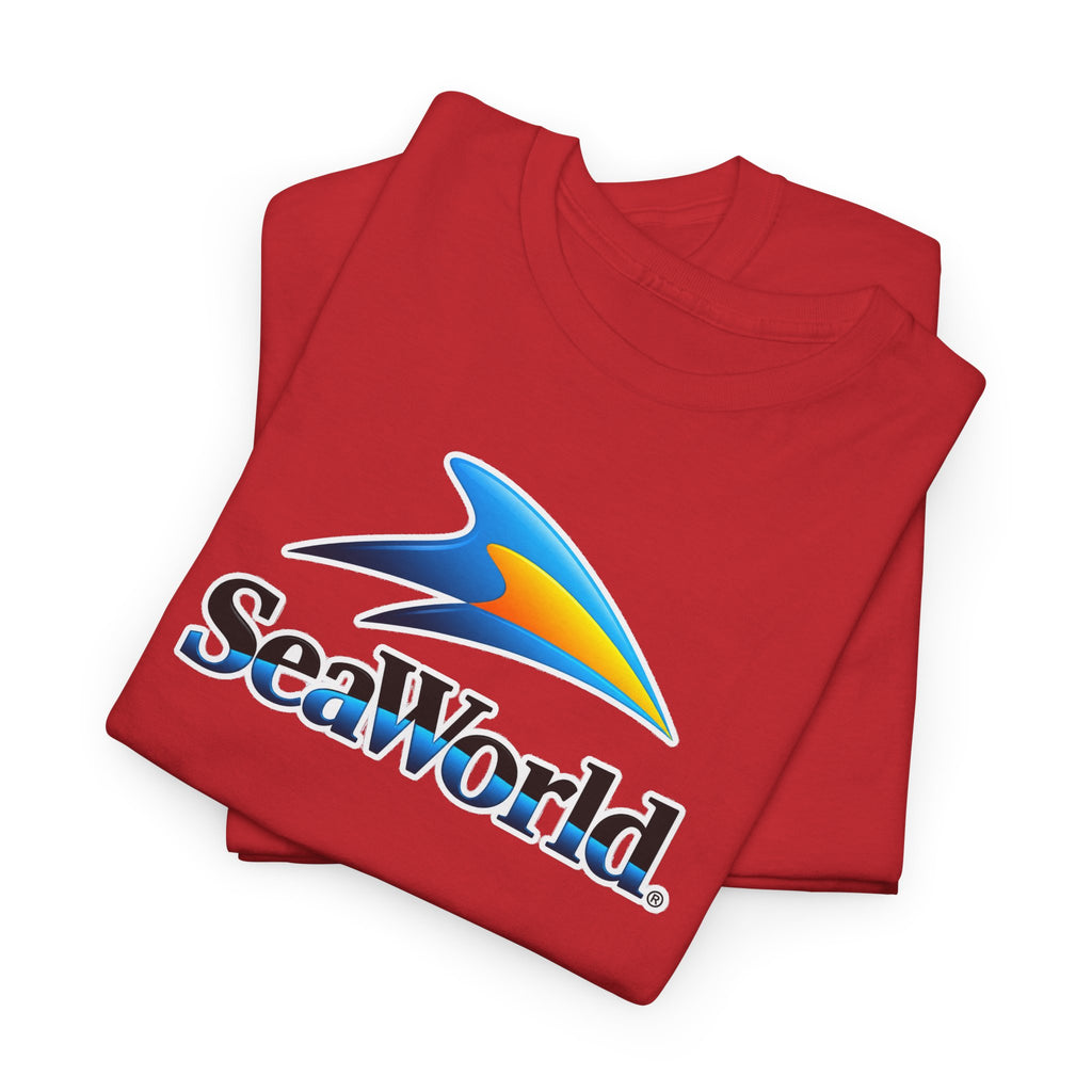 SeaWorld Logo T-Shirt — Classic Ocean Theme Tee