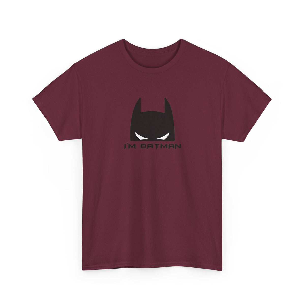I'm Batman Graphic Tee — Funny Superhero Mask T-Shirt