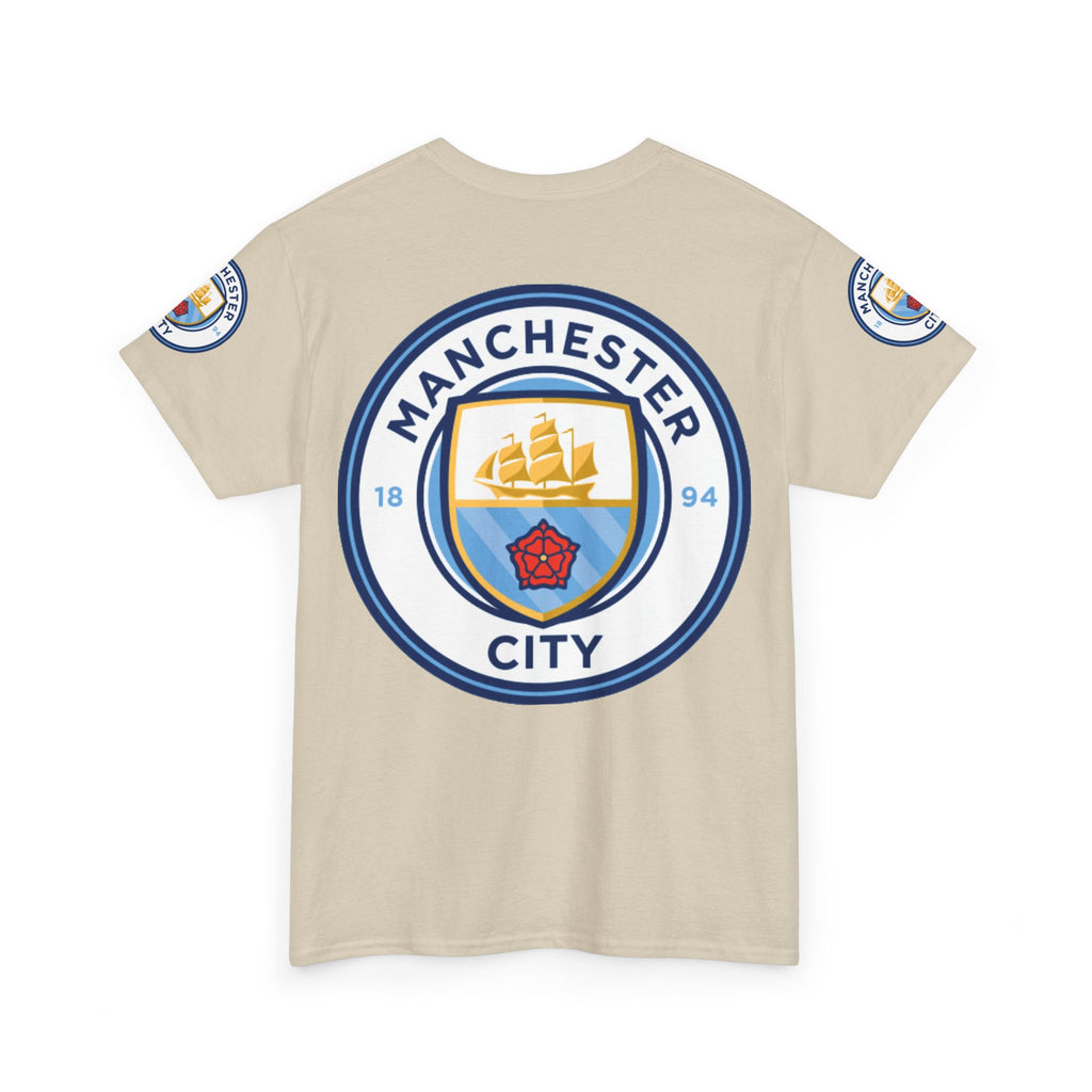 Manchester City Crest T-Shirt — Football Club Logo Tee