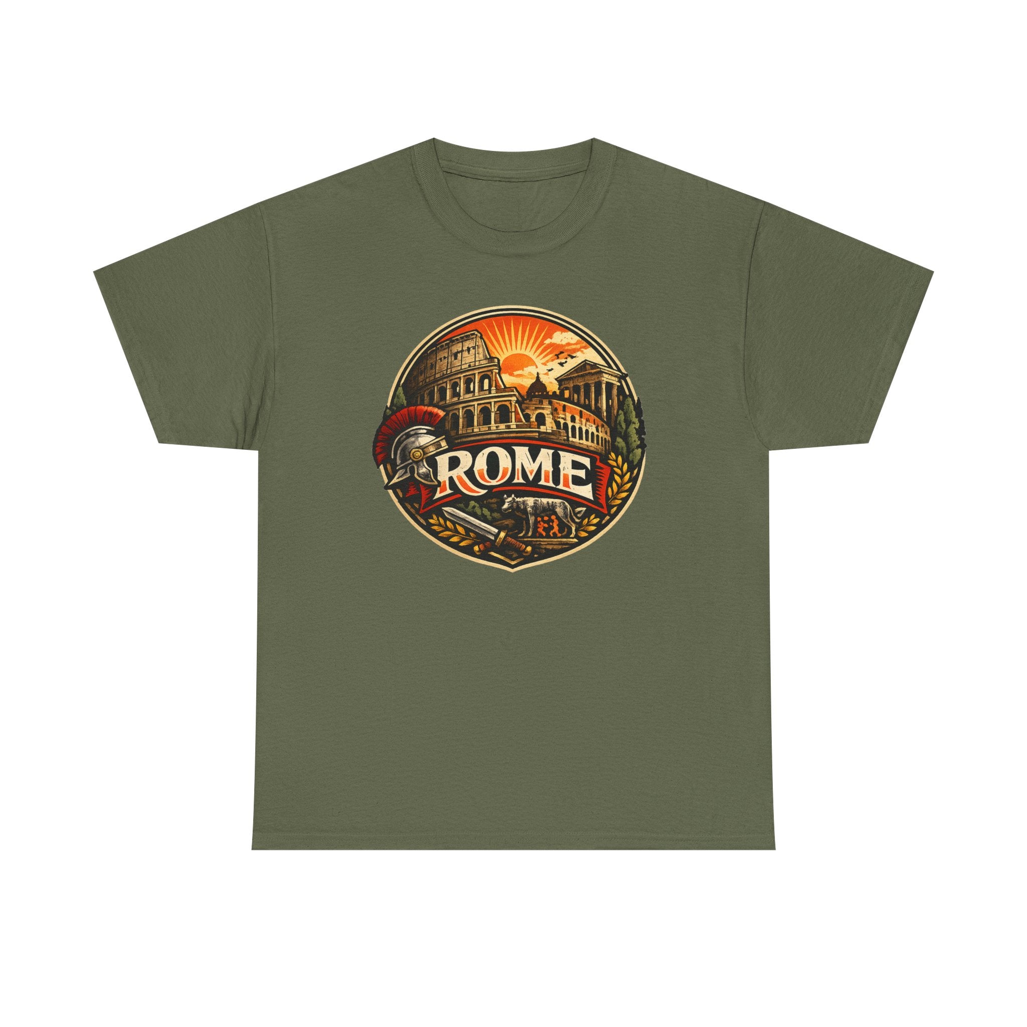 Rome Vintage Graphic Tee — Retro Italy Travel T-Shirt