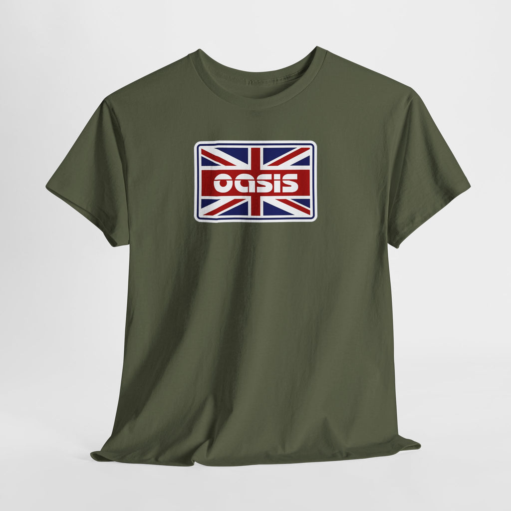 Oasis Union Jack Graphic Tee Cotton T-Shirt