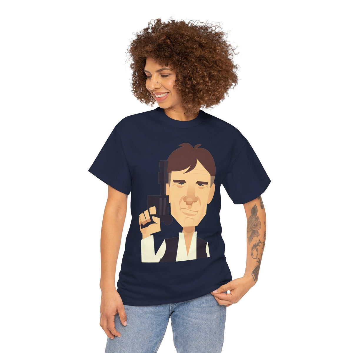 Han Solo Graphic Cotton T-Shirt