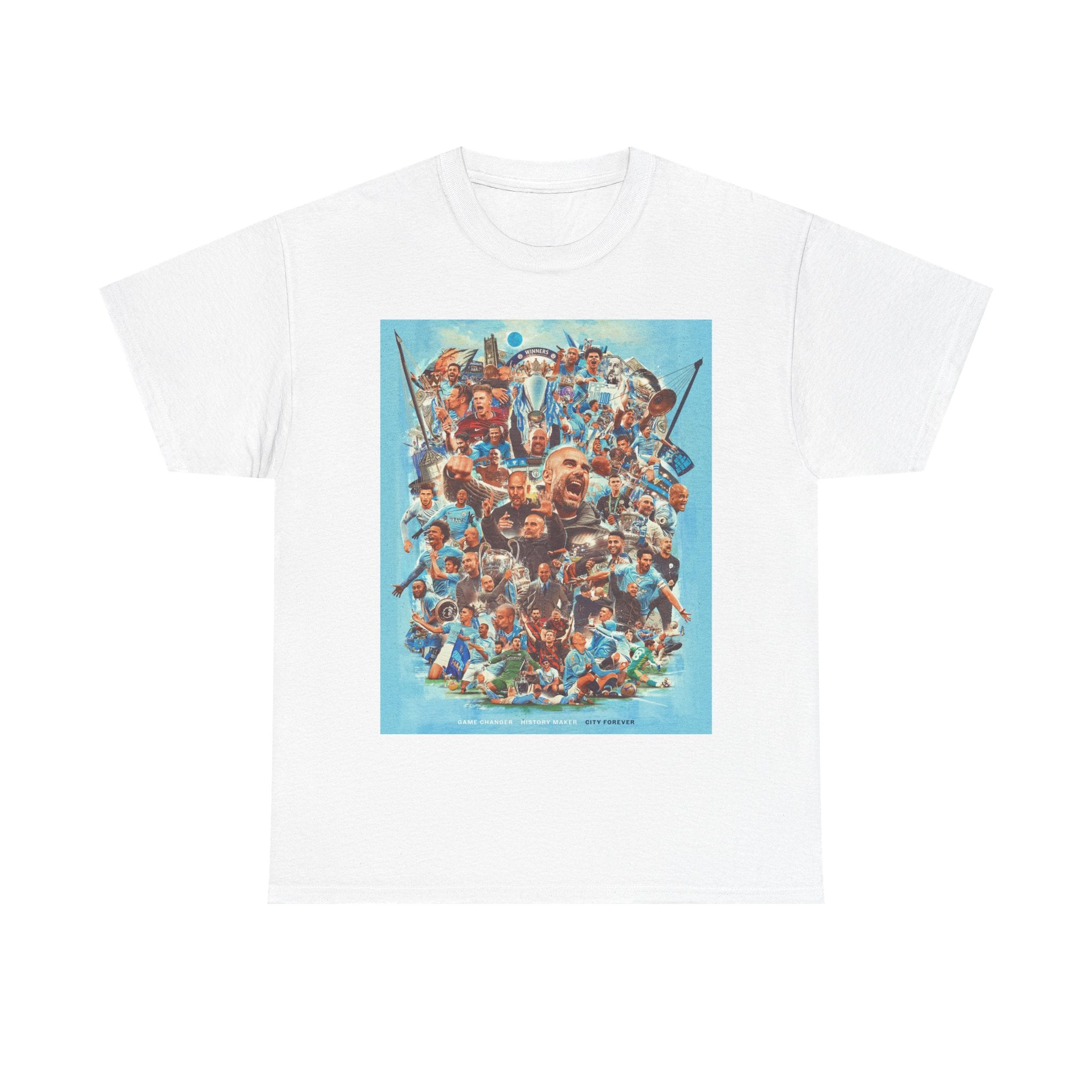 Pep Guardiola History Maker Poster T-Shirt