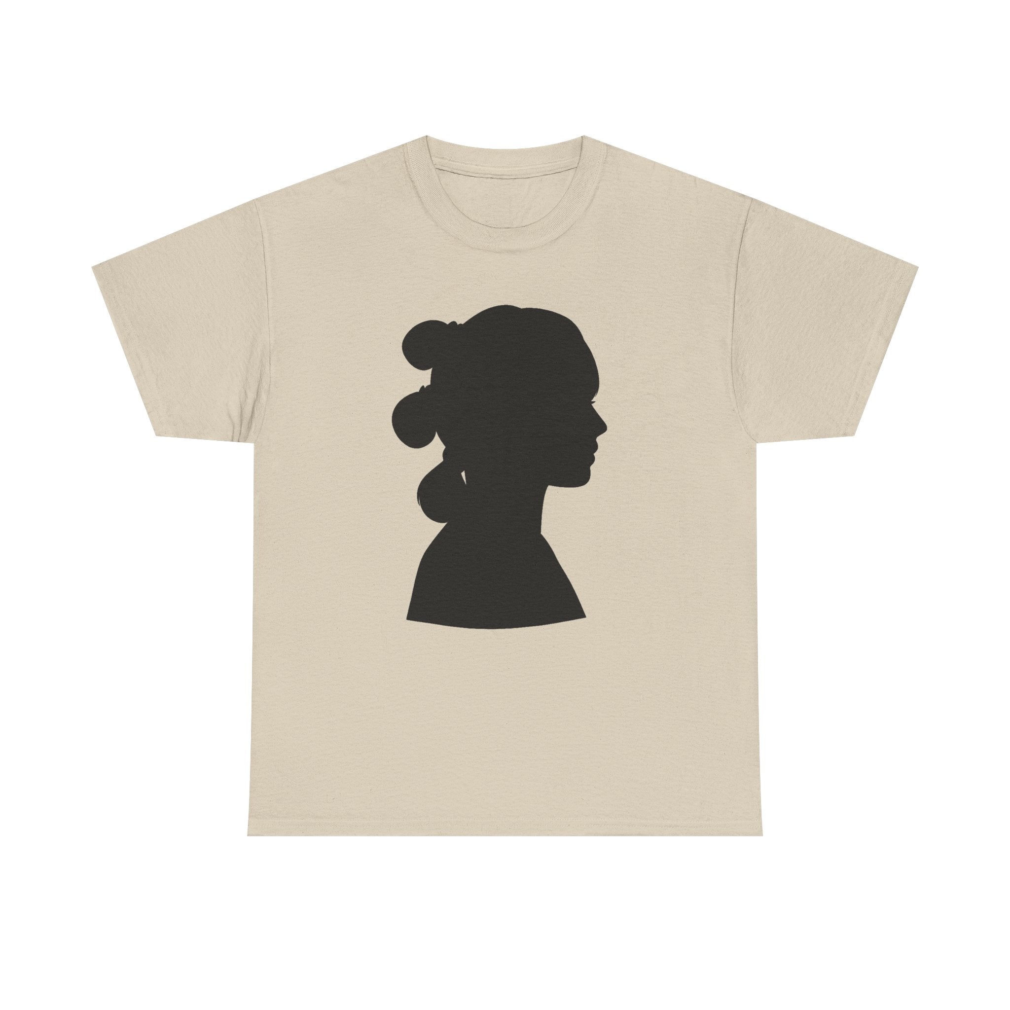 Princess Leia Star Wars Silhouette Profile Tee — Classic Portrait T‑Shirt
