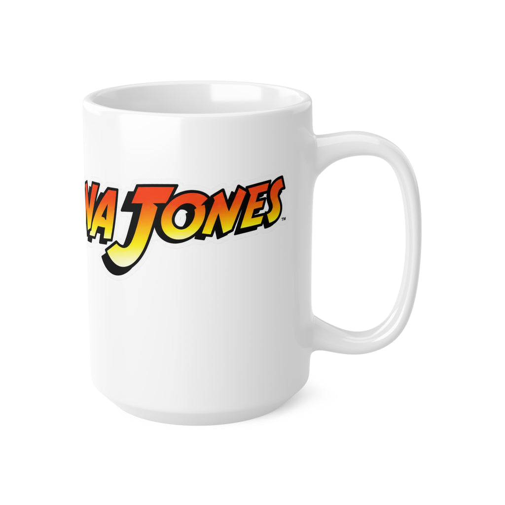 Indiana Jones Retro Movie-Style Ceramic Coffee Mug (11oz & 15oz)