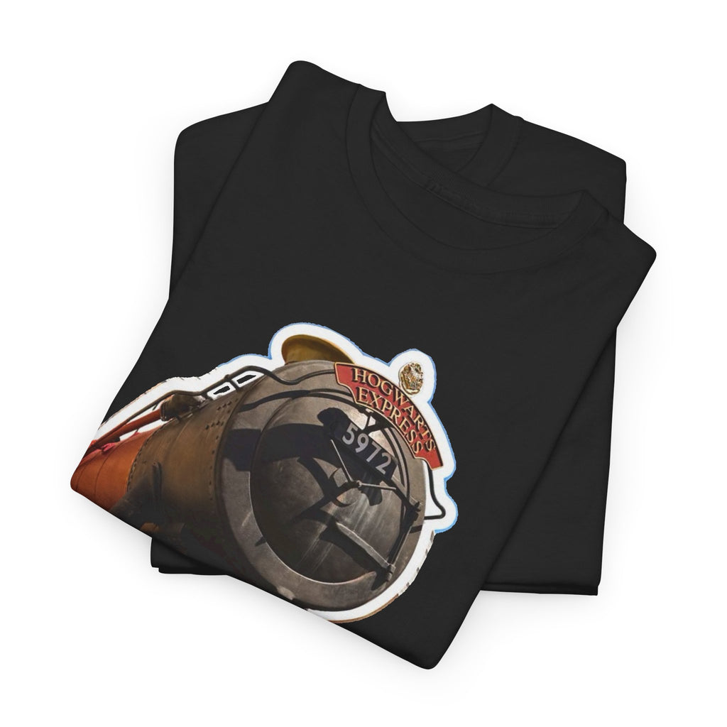 Hogwarts Express Steam Engine Train T-Shirt – Vintage Locomotive Graphic Tee