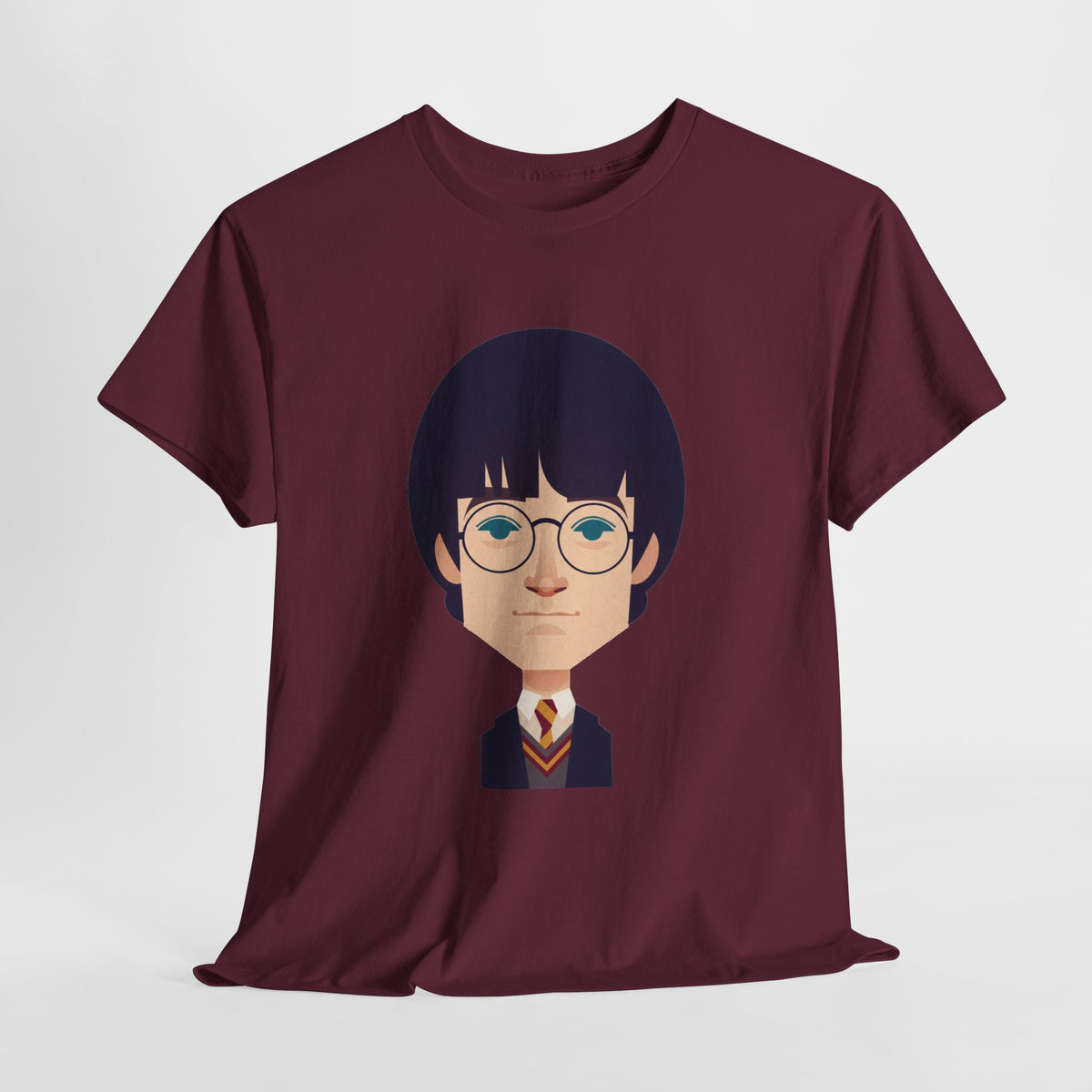 Harry Potter Wizard School Boy Cartoon Cotton T-Shirt