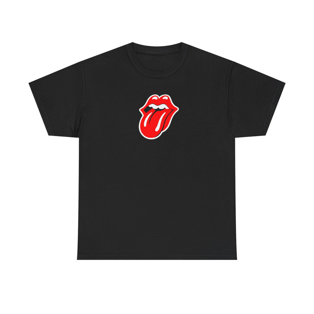 Rock Retro Red Tongue and Lips Graphic Tee