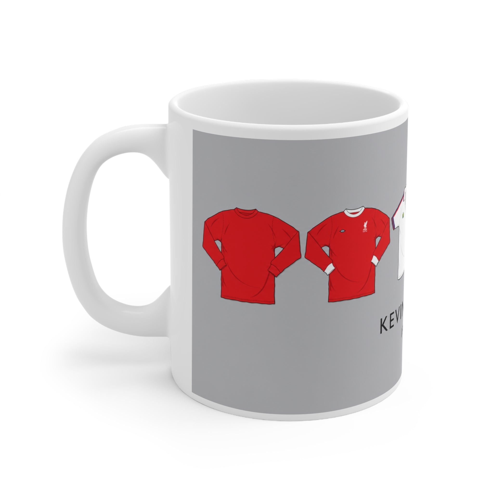 The Shirts of Kevin Keegan Memorial Football Jersey Mug — Ceramic Coffee Cup (11oz & 15oz)