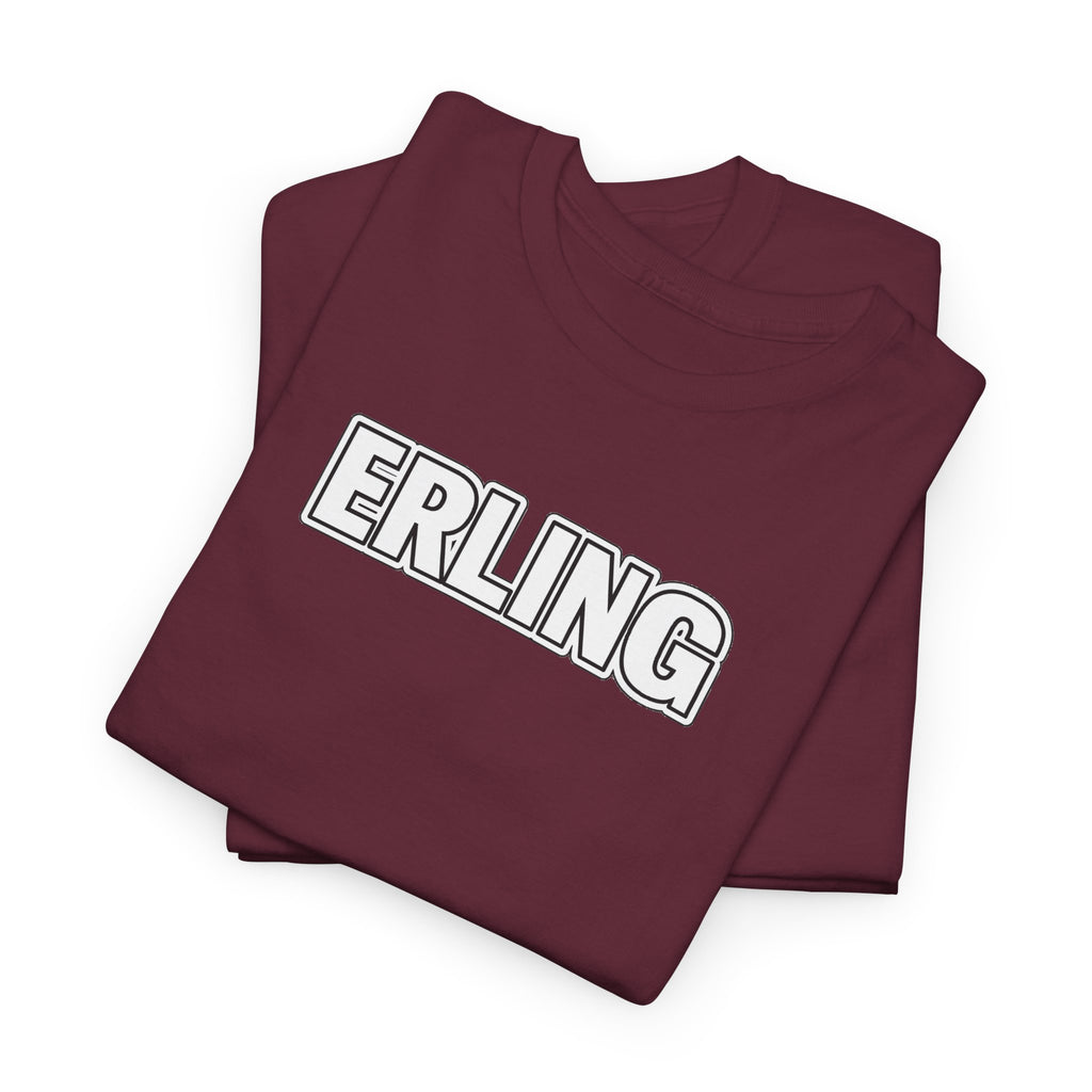 Erling Haaland Name Tee — Personalized Minimalist T-Shirt