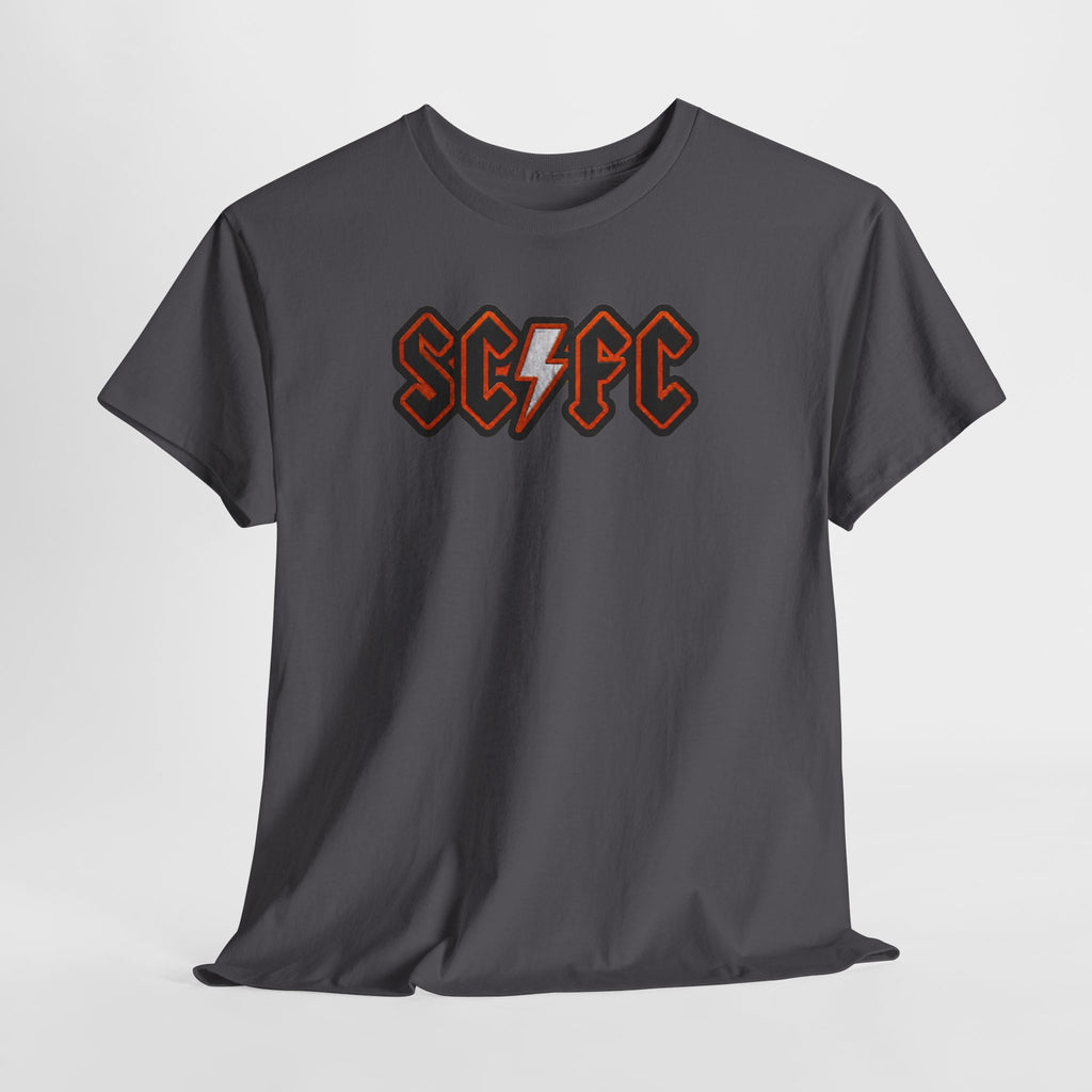 Salford City Inspired Logo T-Shirt — Retro Gothic Band-Style Tee