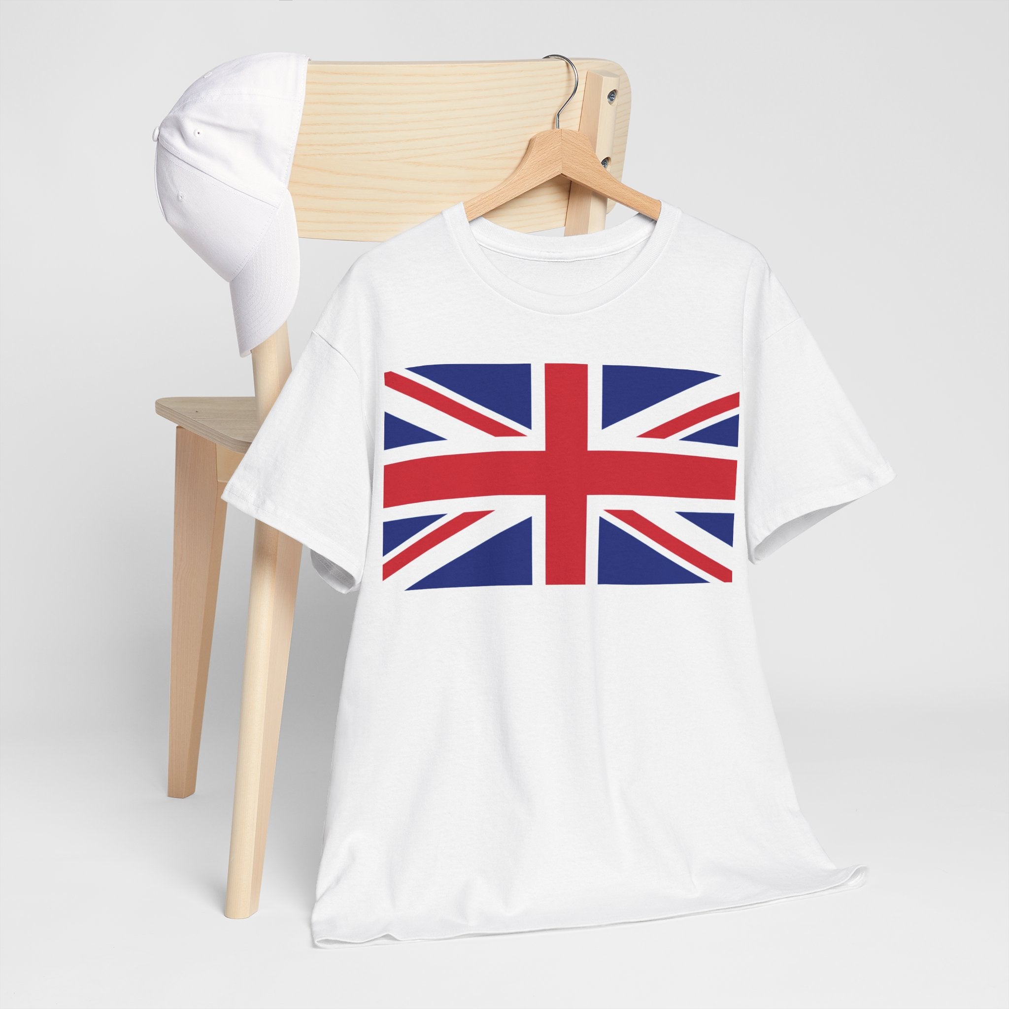 Union Jack Flag T‑Shirt — British Flag Tee for UK Pride & Travel