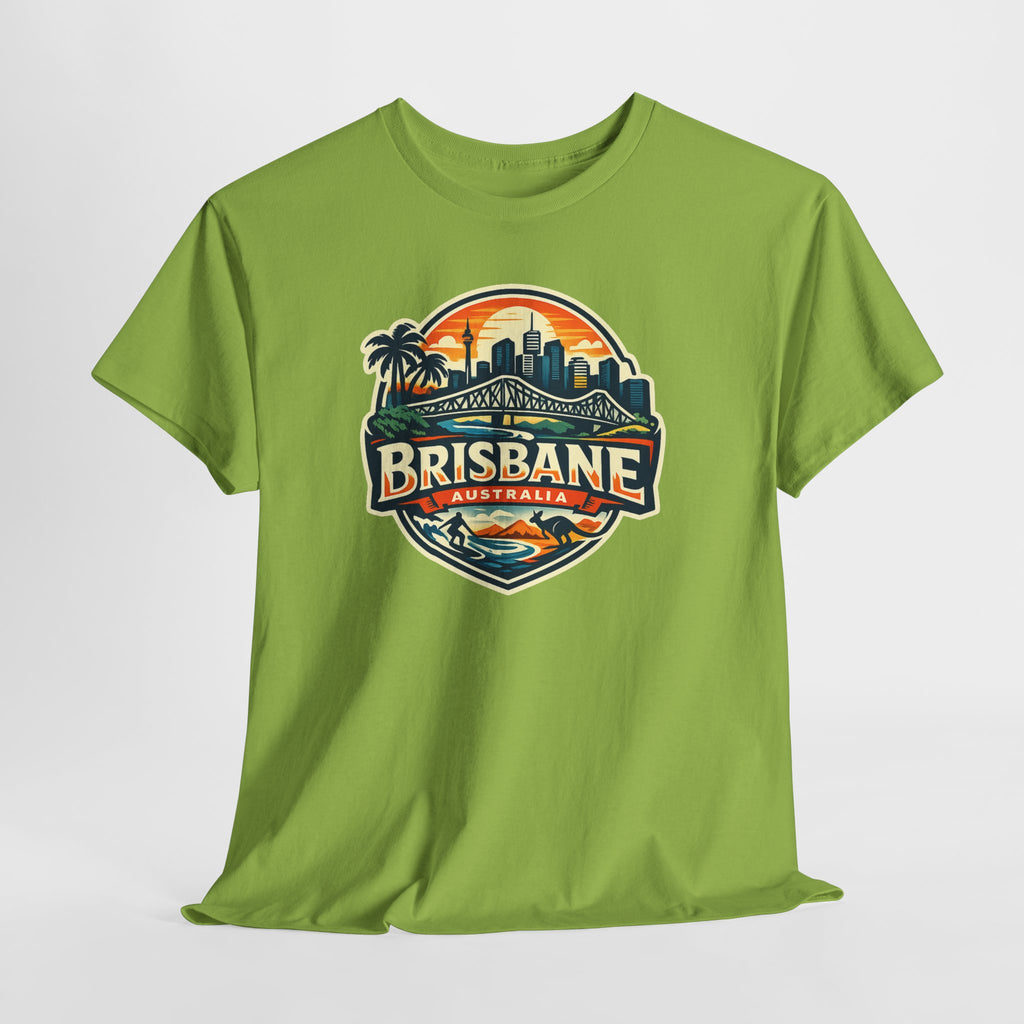 Brisbane Australia Vintage Sunset T-Shirt