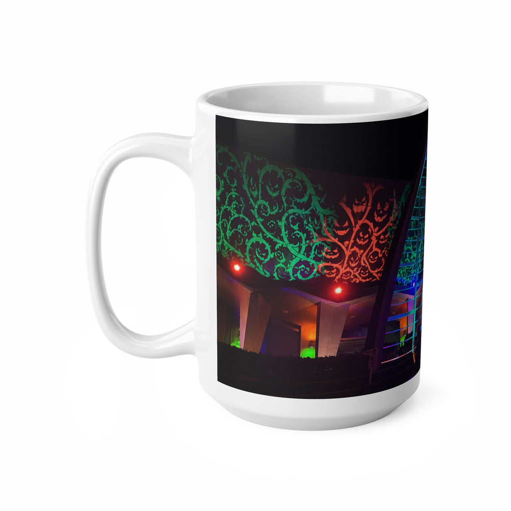 Universal HHN Festival Light Arch Ceramic Mug - Colorful Night Market Coffee Cup (11oz, 15oz)