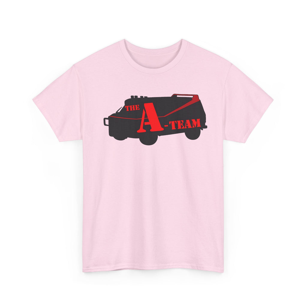 A-Team Van Graphic Tee — Retro Action TV Logo T-Shirt