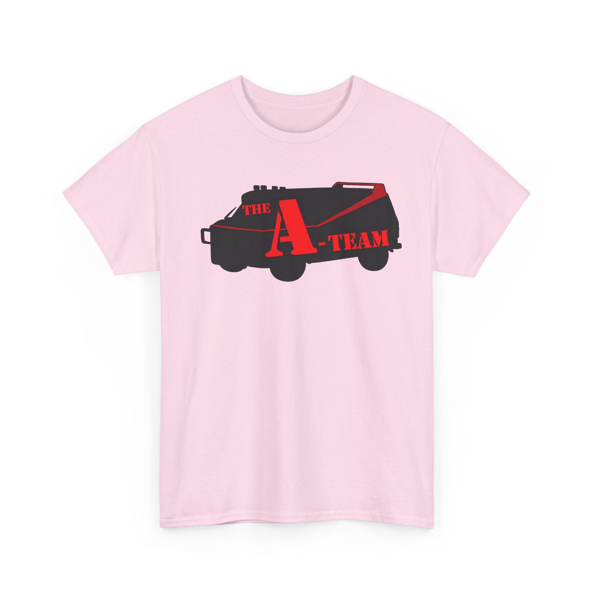 A-Team Van Graphic Tee — Retro Action TV Logo T-Shirt
