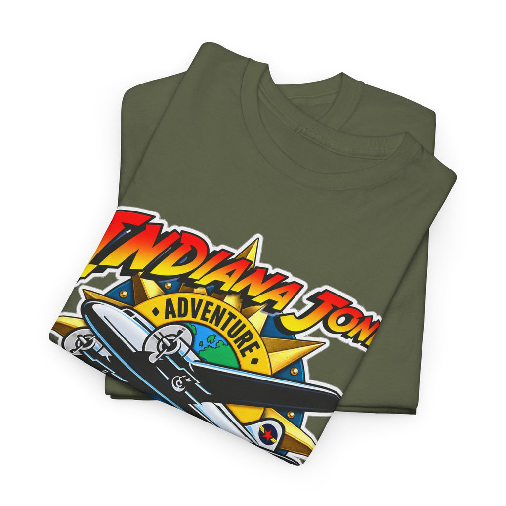 Indiana Jones Adventure Outpost Cotton T-Shirt / Tee