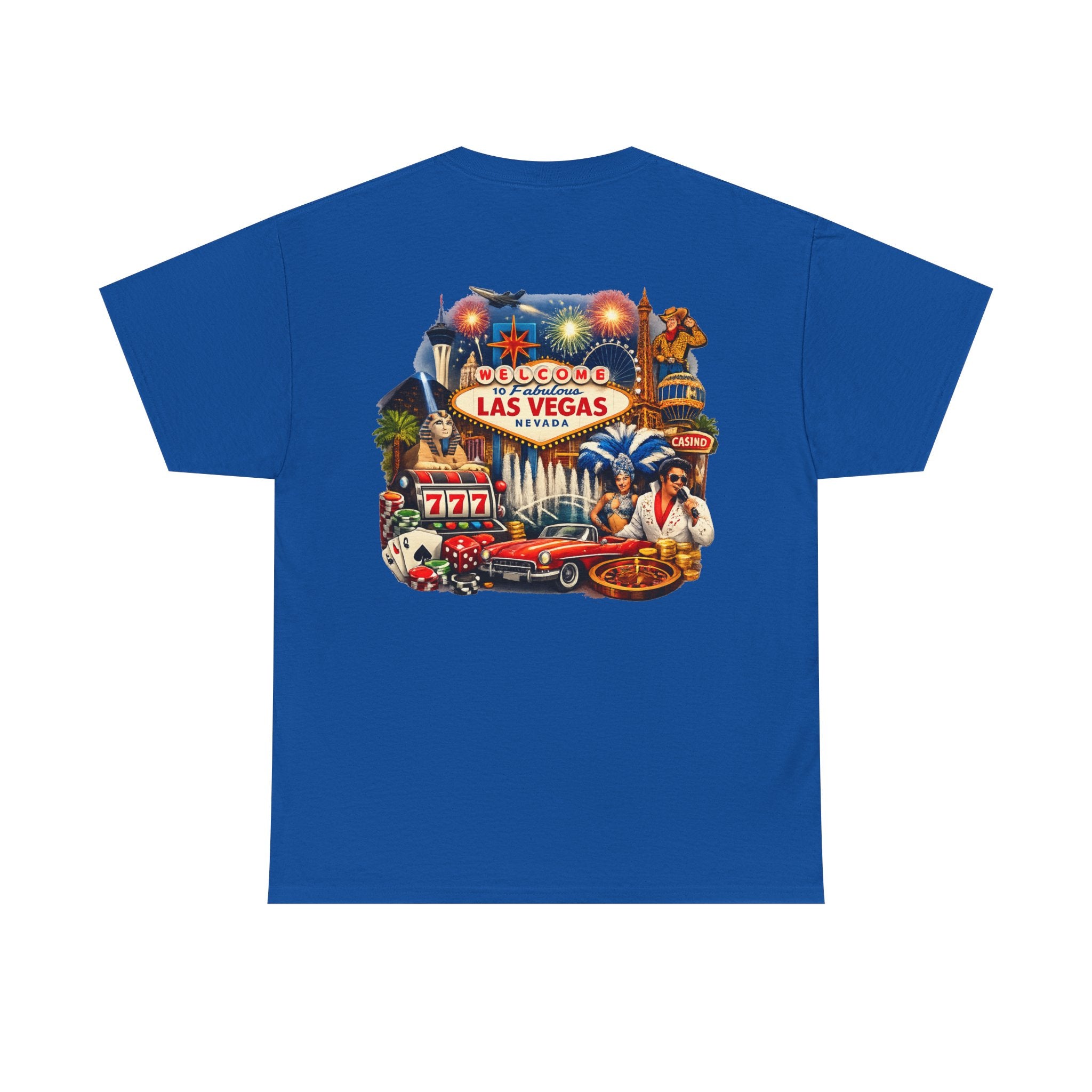 Las Vegas Vintage Collage T‑Shirt