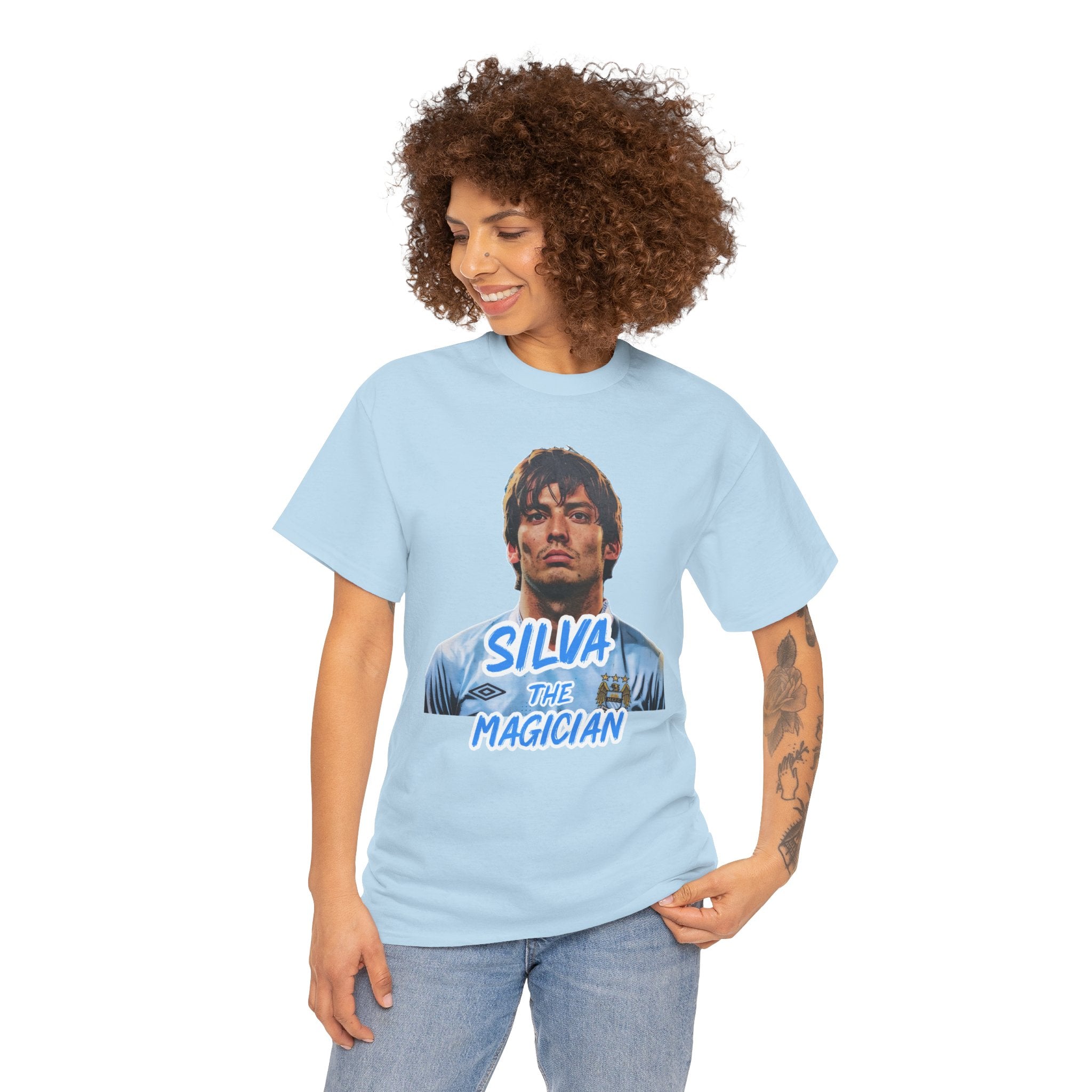 David Silva Manchester City The Magician Soccer Tee