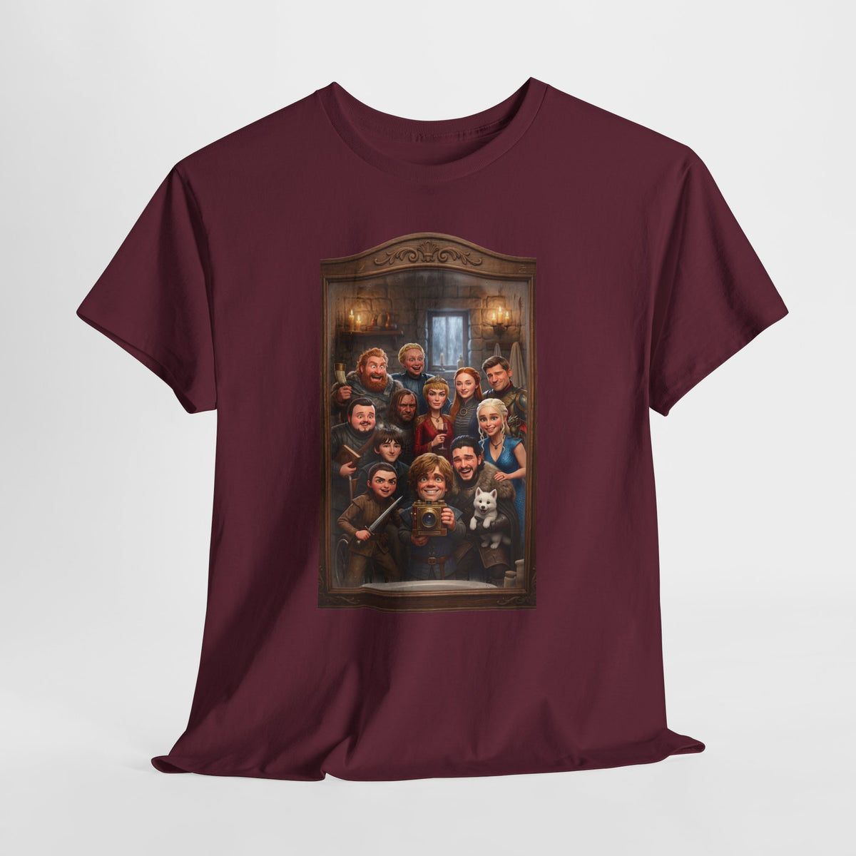 Game of Thrones Cast Portrait Inspired Cotton T-Shirt