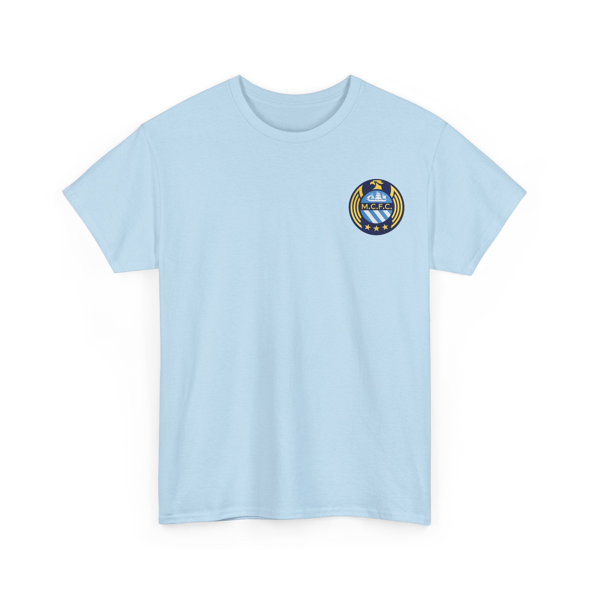MCFC Unofficial Crest / Badge Tee — Nautical Compass Emblem Shirt