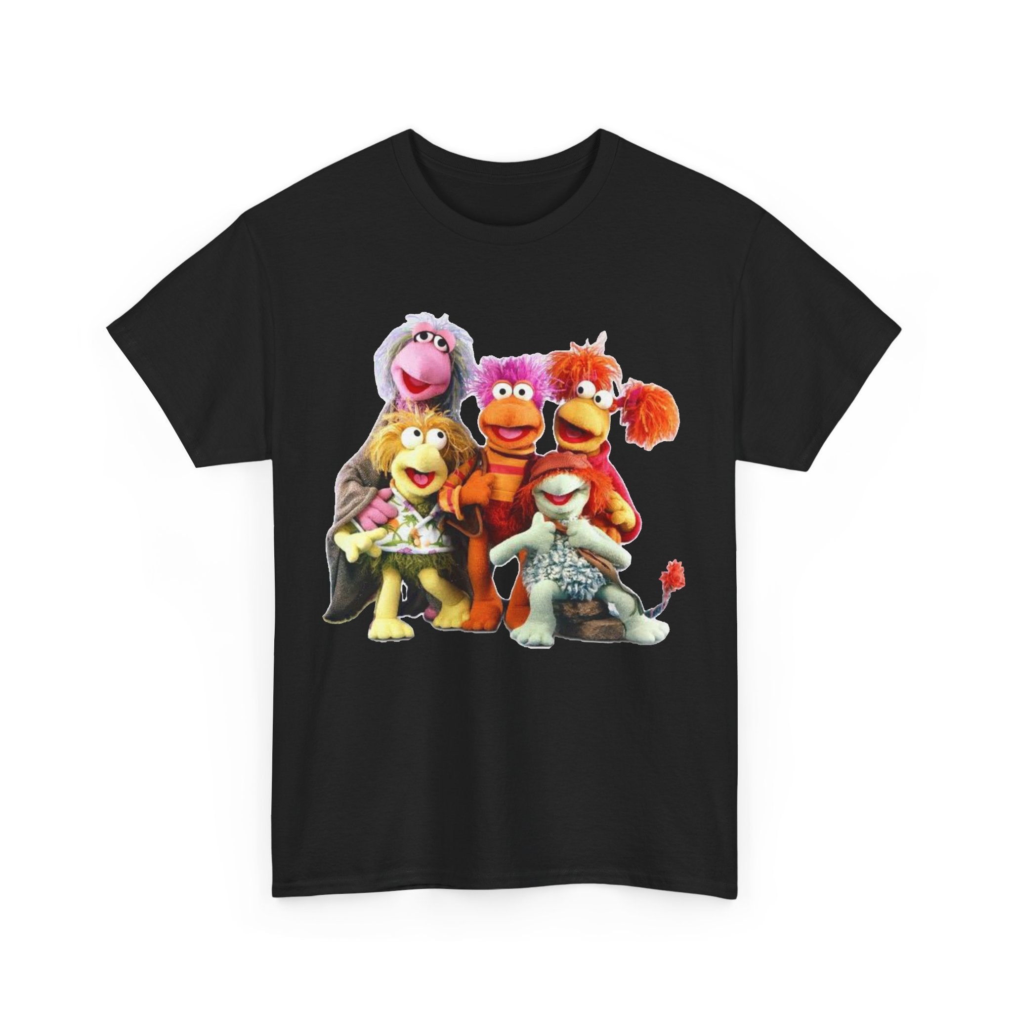 Fraggle Rock Characters T-Shirt — Vintage 80s Kids TV Crew Tee