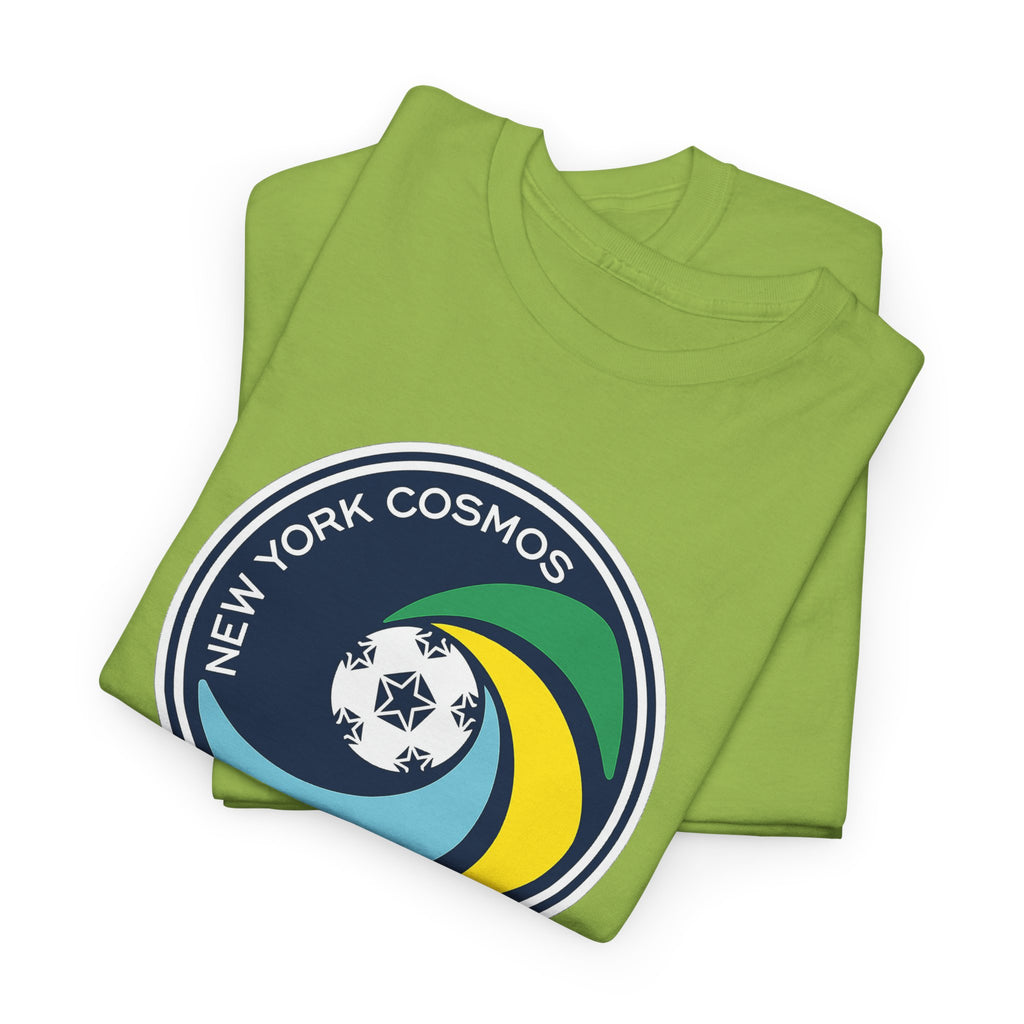 New York Cosmos Retro Logo Cotton T‑Shirt — Vintage Soccer Tee