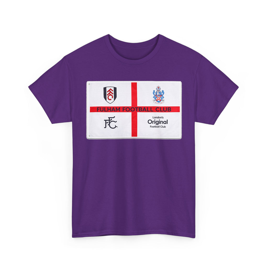 Fulham Football Club Crest Tee — St George’s Cross Football Shirt