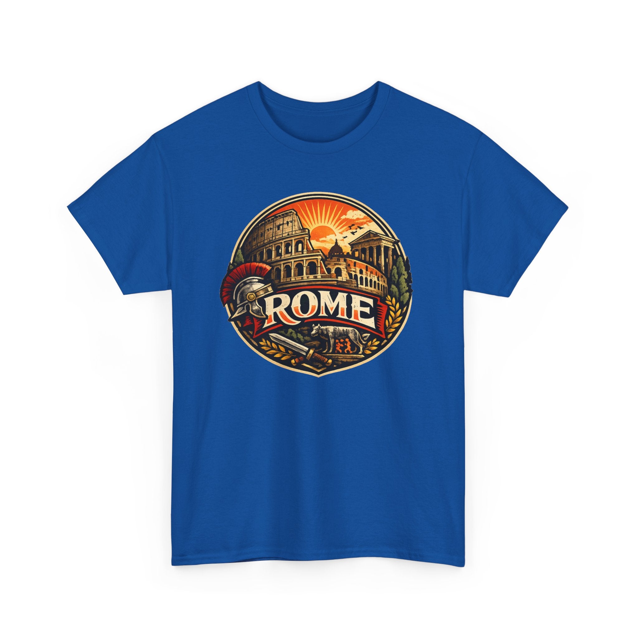 Rome Vintage Graphic Tee — Retro Italy Travel T-Shirt