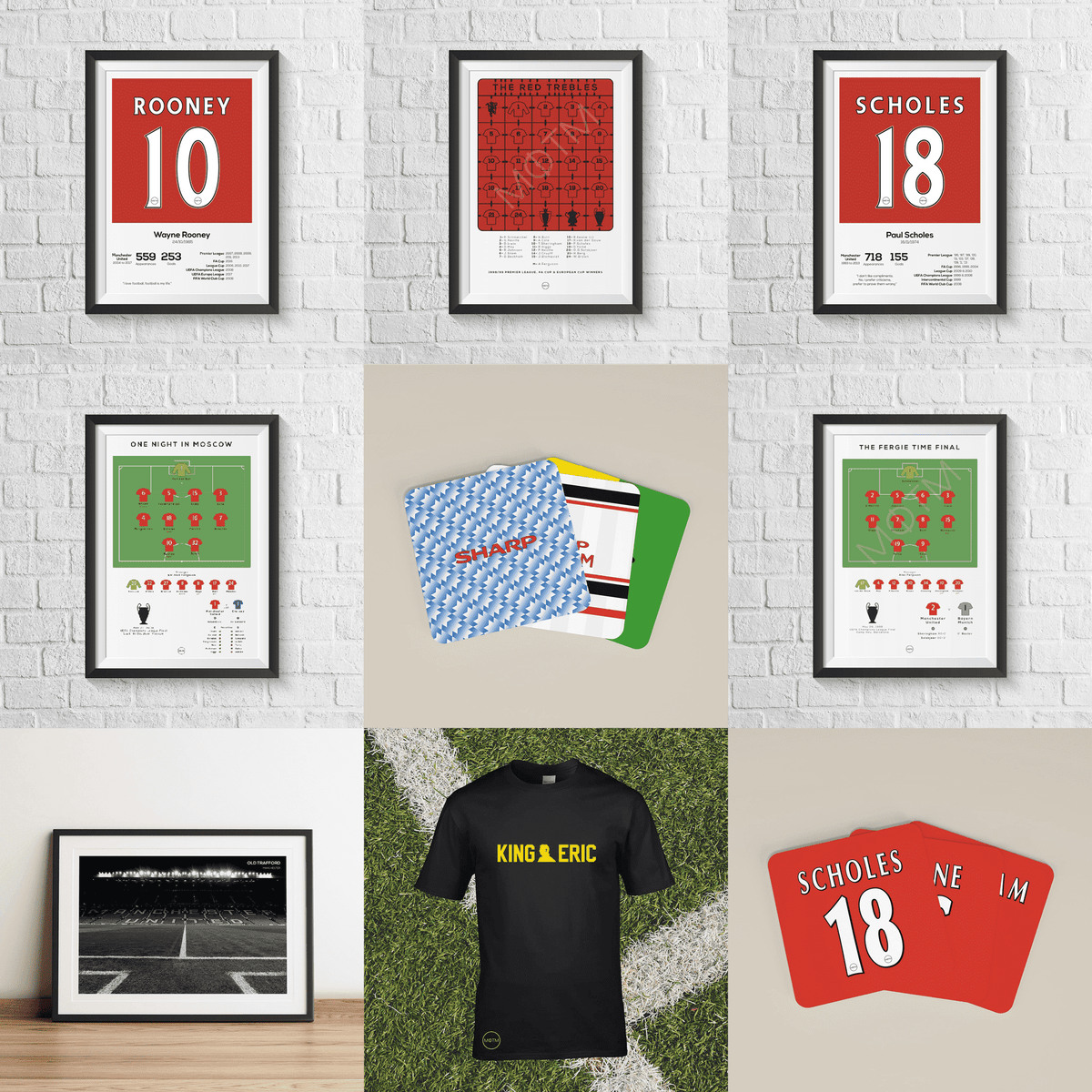 Wayne Rooney Legend Stats Print
