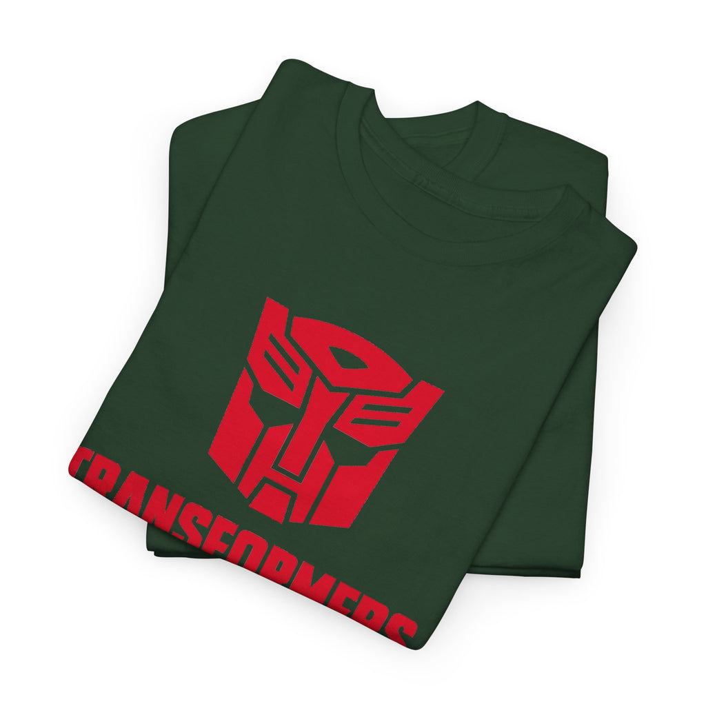 Transformers Logo T-Shirt – Red Autobot Graphic Tee