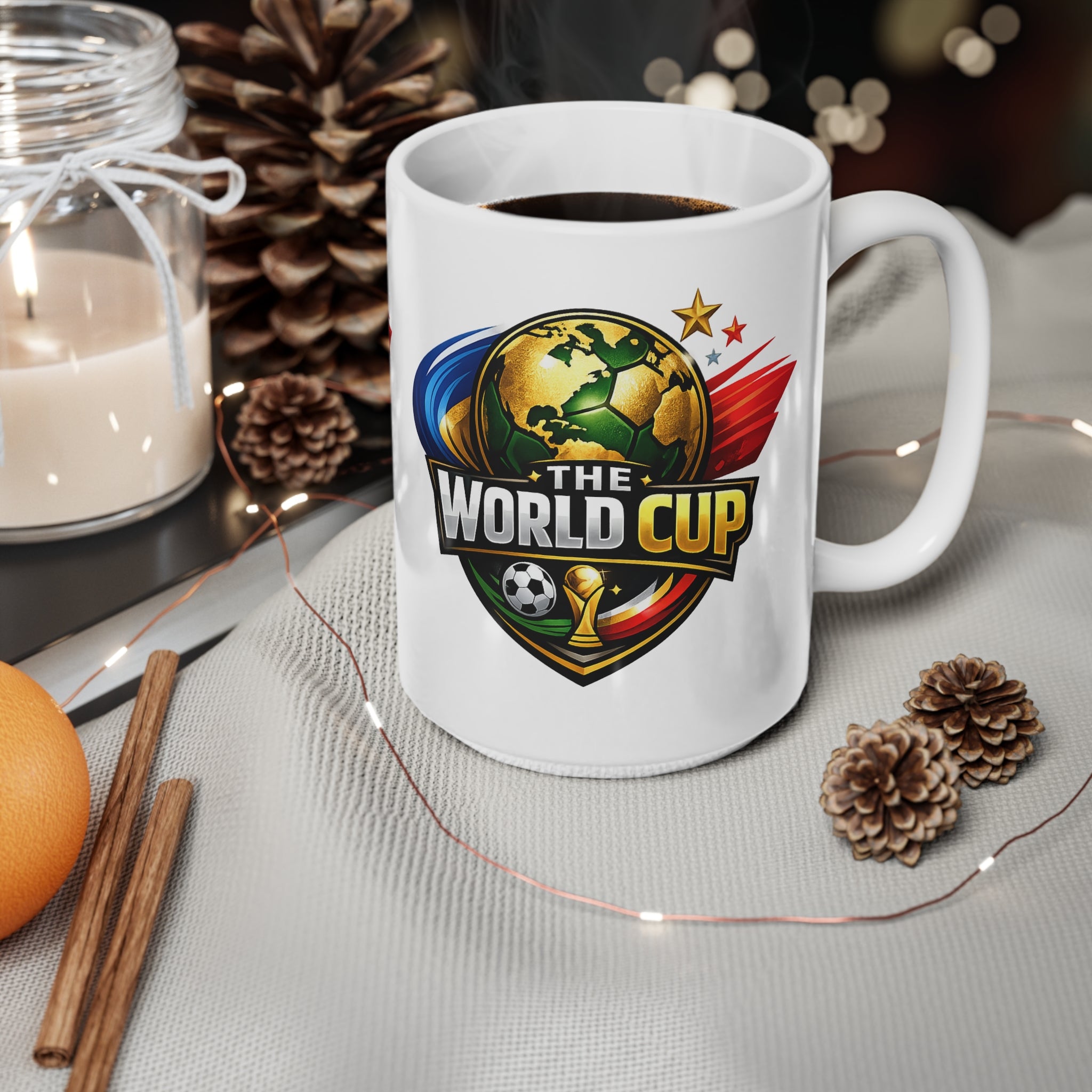 The World Cup Ceramic Coffee Cups, 11oz, 15oz