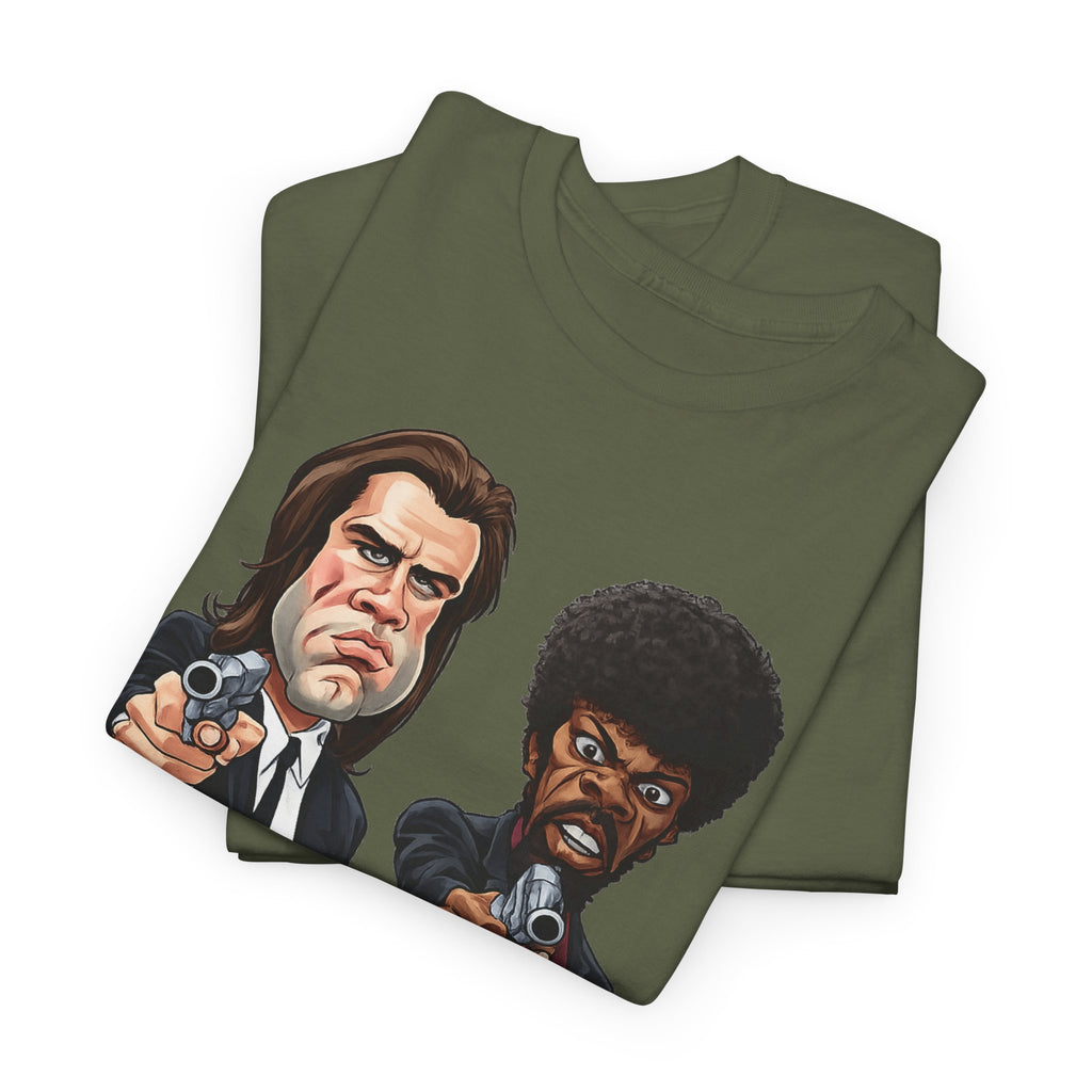 Pulp Fiction Graphic Tee - Retro Movie Poster T-Shirt