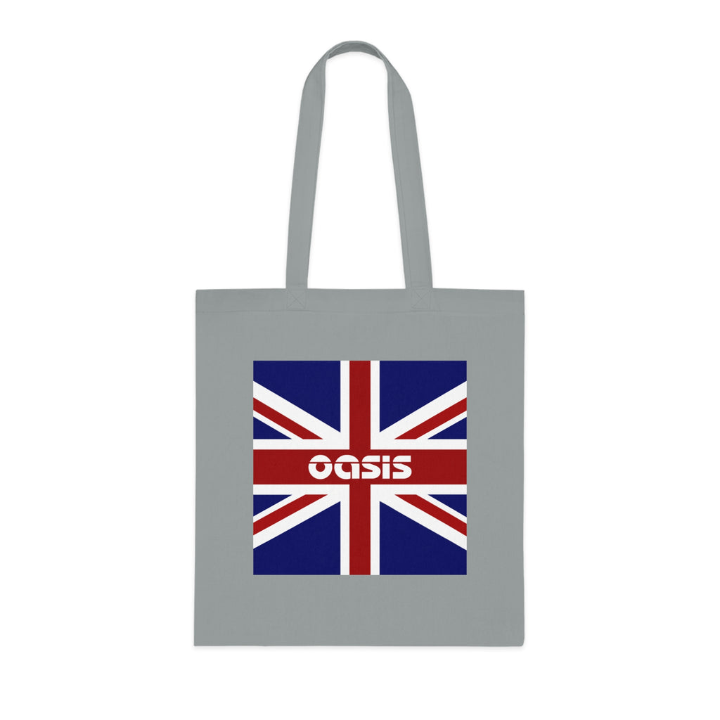 Union Jack Oasis Tote Bag — British Flag Cotton Shopper