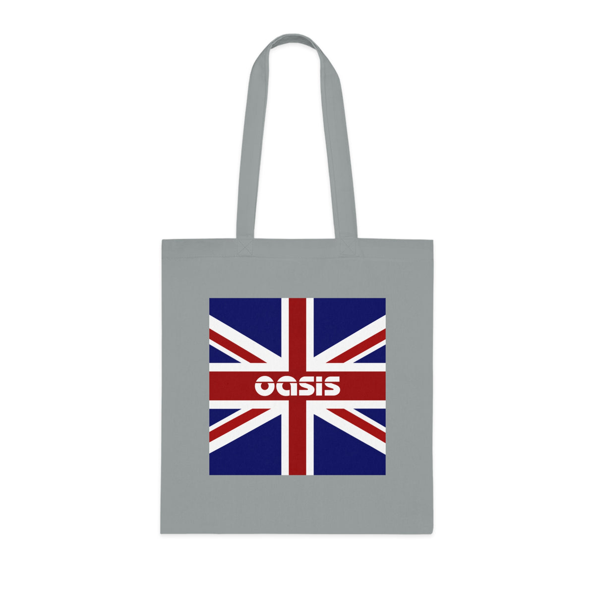 Union Jack Oasis Tote Bag — British Flag Cotton Shopper
