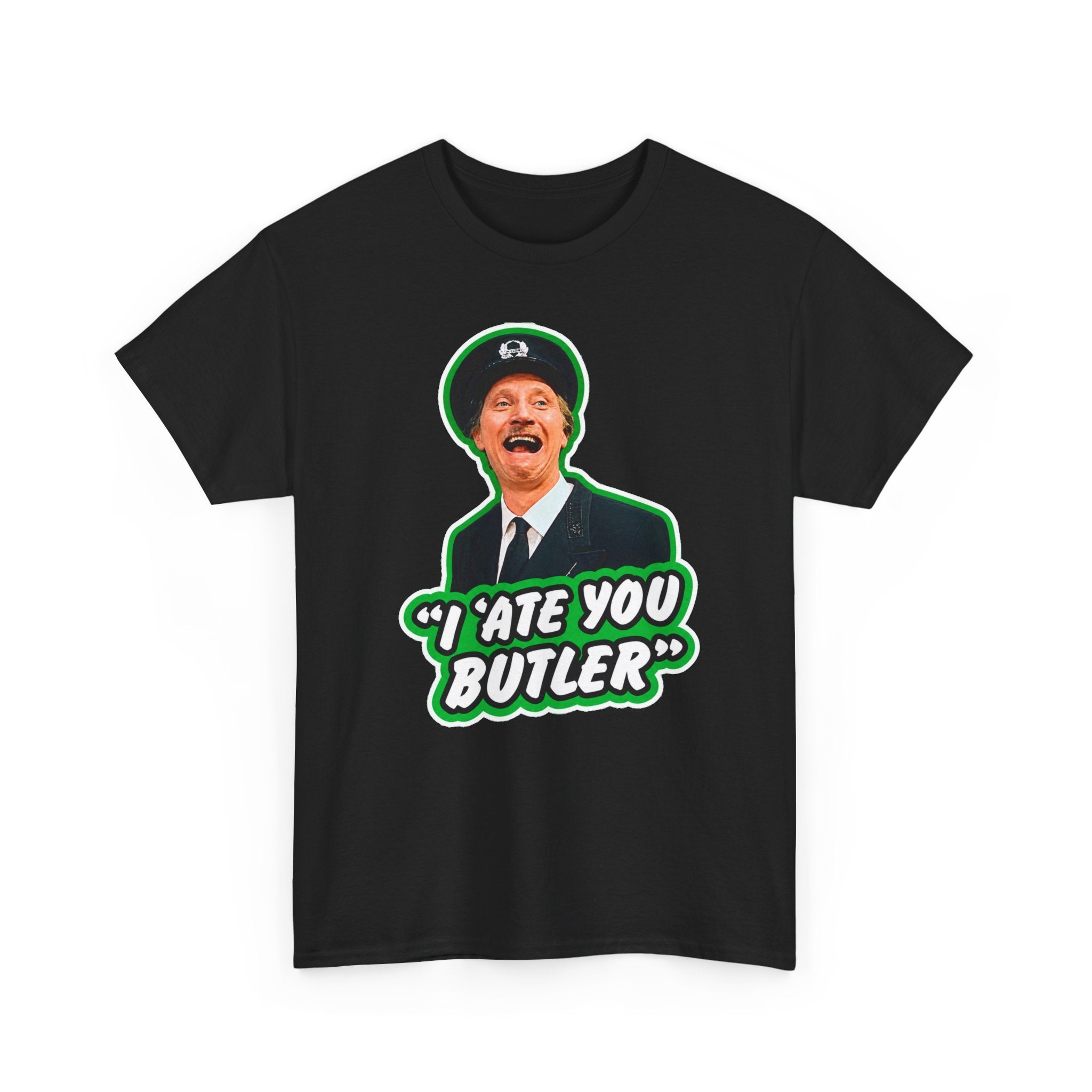 I Ate You Butler T-Shirt — Funny Retro Butler Graphic Tee