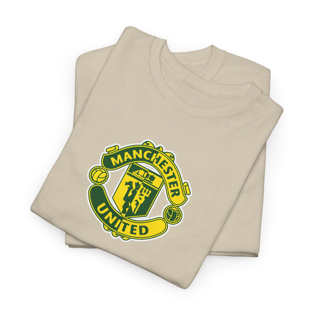 Manchester United Retro Crest Cotton T-Shirt