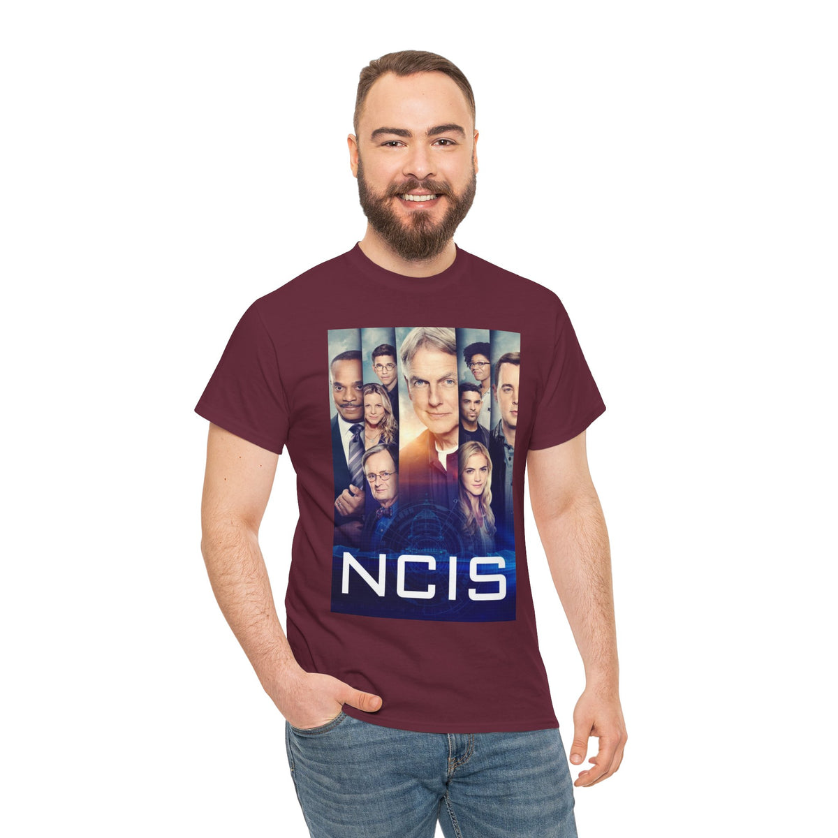 NCIS Cast Graphic Inspired Cotton T-Shirt