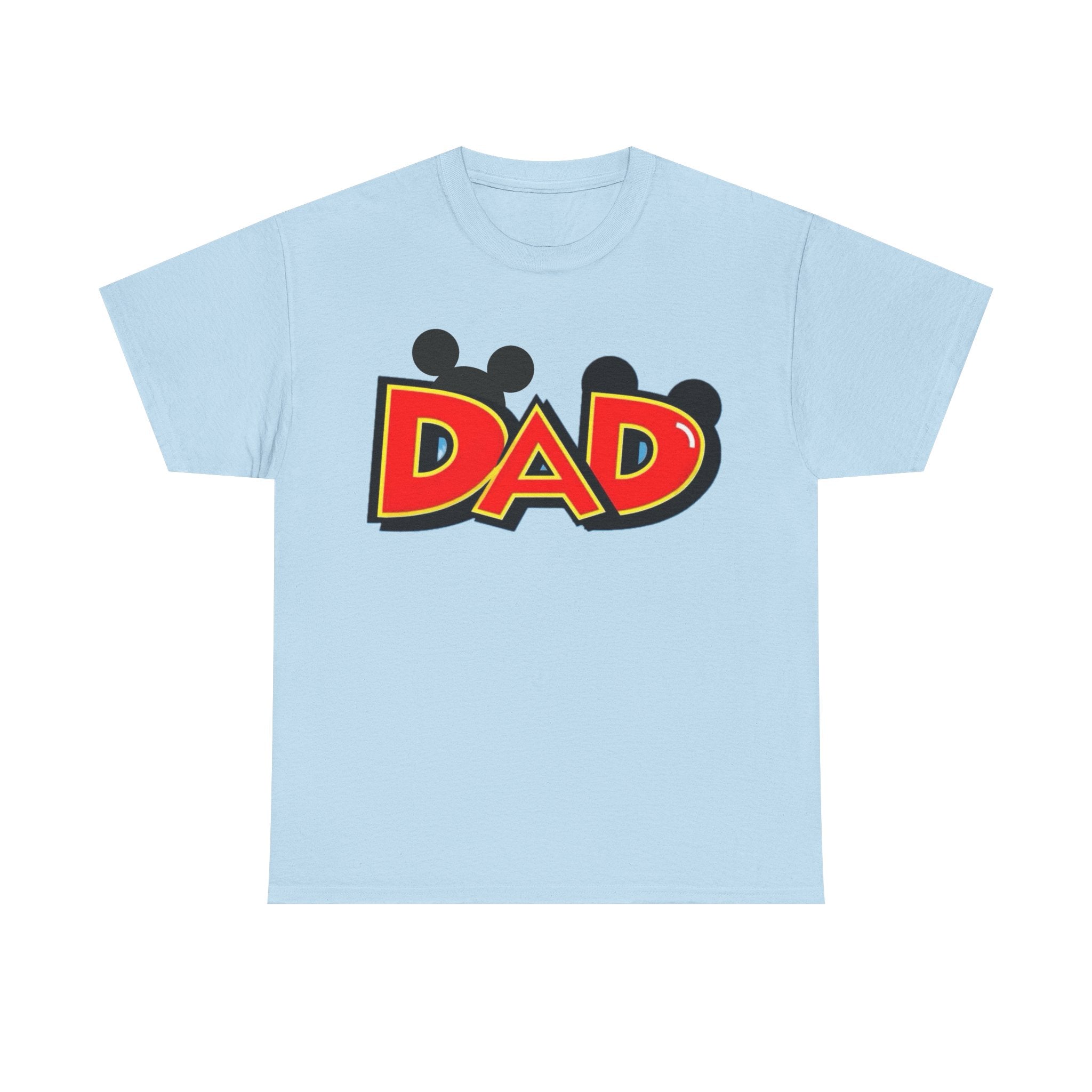 Disney Dad Mickey Ears T-Shirt – Retro Cartoon Dad Tee, Perfect Father’s Day Gift