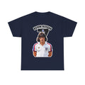 Kevin Keegan England Retro Soccer Cotton T -Shirt / Tee
