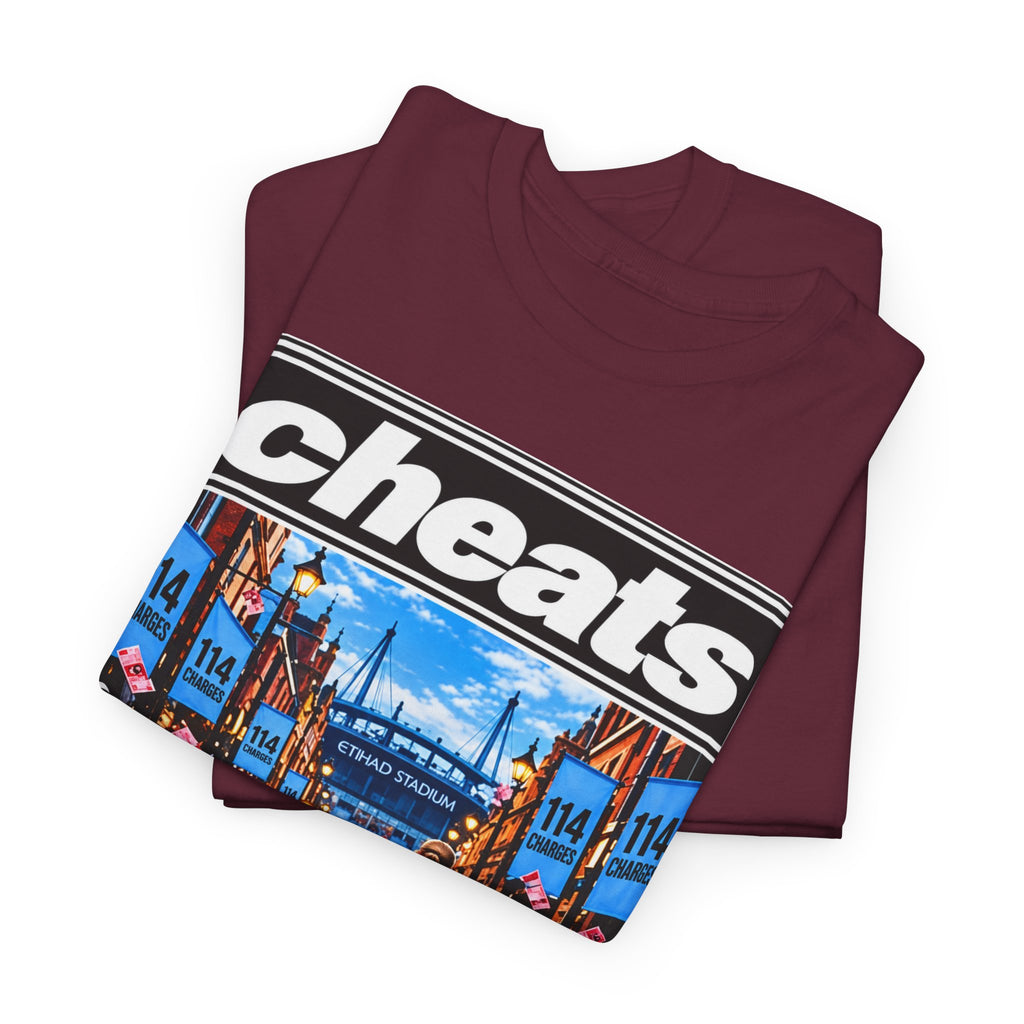 Cheats “What’s the Story? Tainted Glory?” Sports Graphic Cotton T-Shirt
