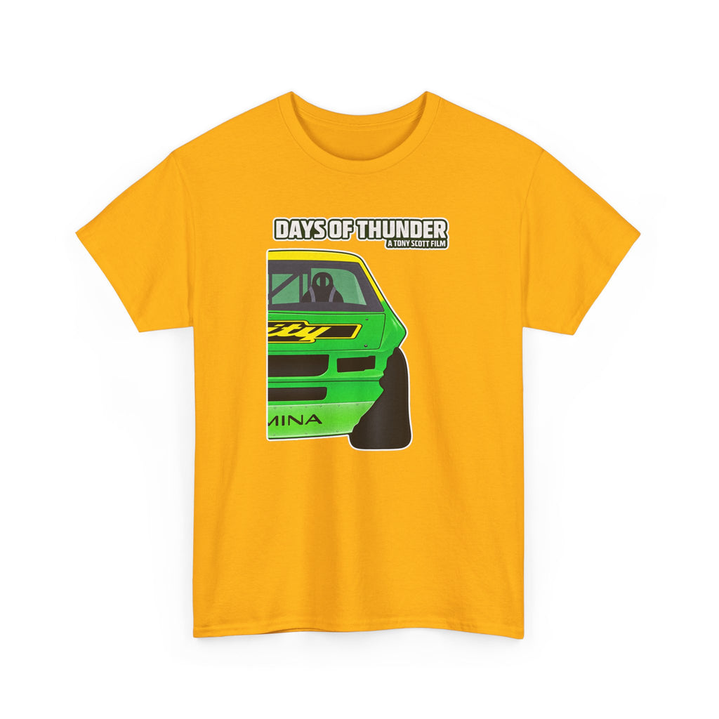 Days of Thunder Racing Car T‑Shirt — Retro Green Muscle Car Tee