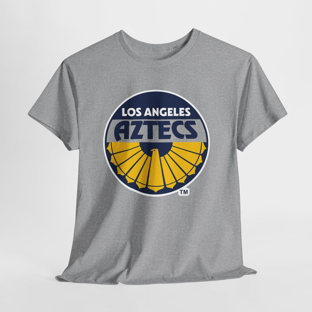 Los Angeles Aztecs Vintage Logo Cotton T-Shirt