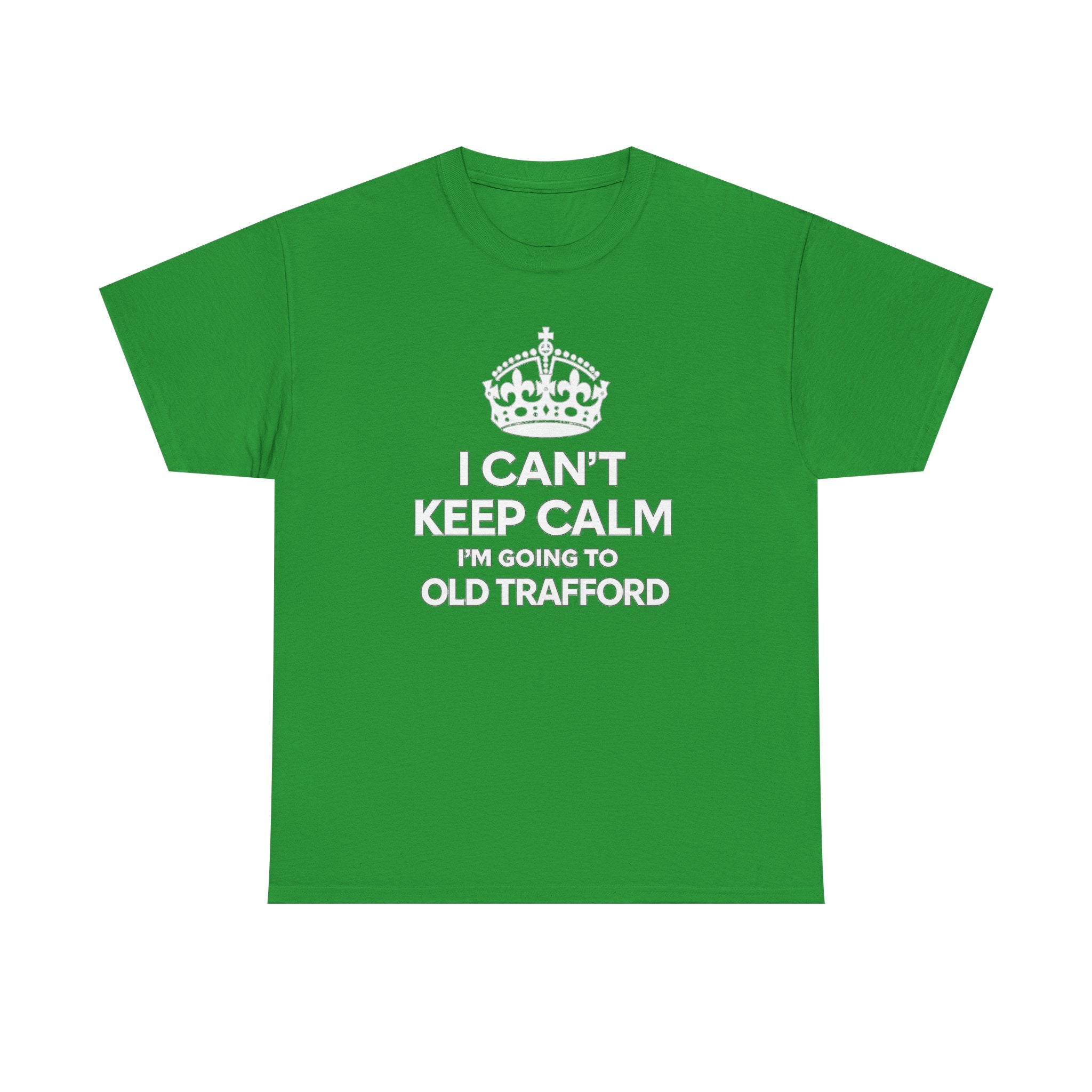 Old Trafford Football T‑Shirt — "I Can't Keep Calm I'm Going to Old Trafford" Fan Tee