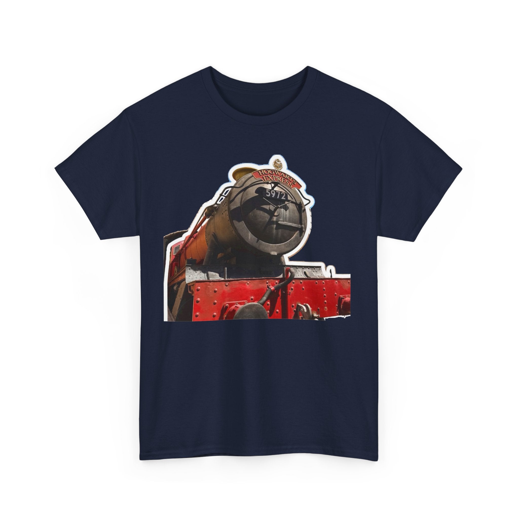 Hogwarts Express Steam Engine Train T-Shirt – Vintage Locomotive Graphic Tee