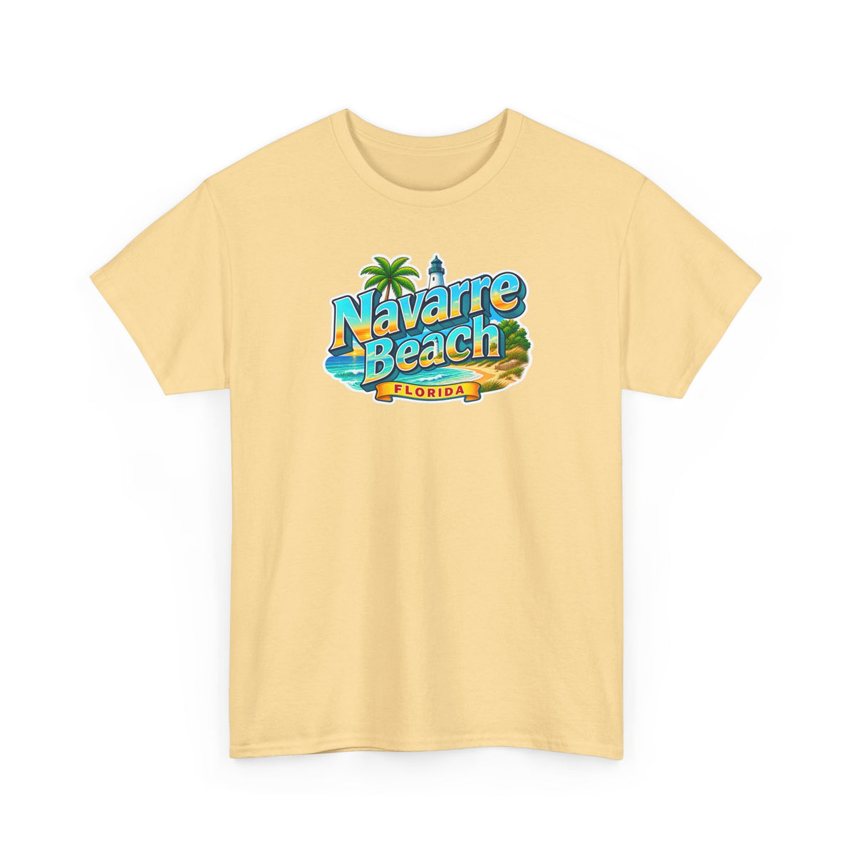 Navarre Beach Florida T-Shirt – Retro Tropical Vacation Tee